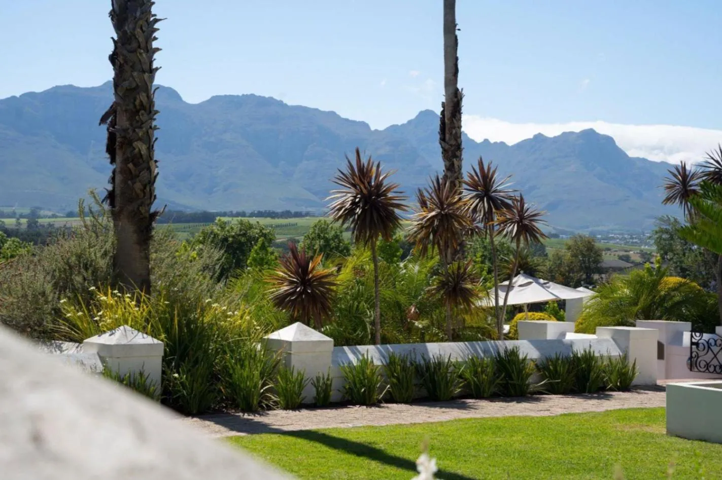 Garden view in Wild Mushroom Country House