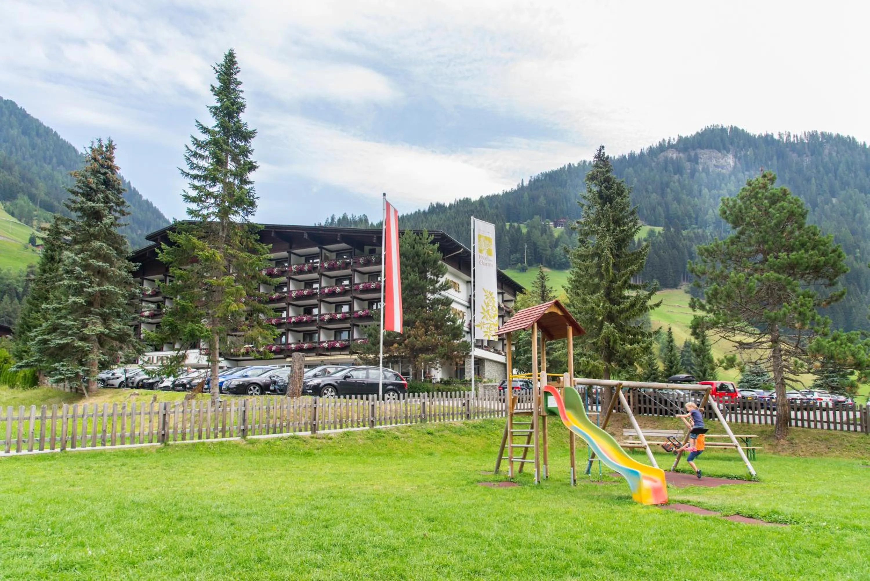 Children play ground in Hotel Alpenhof