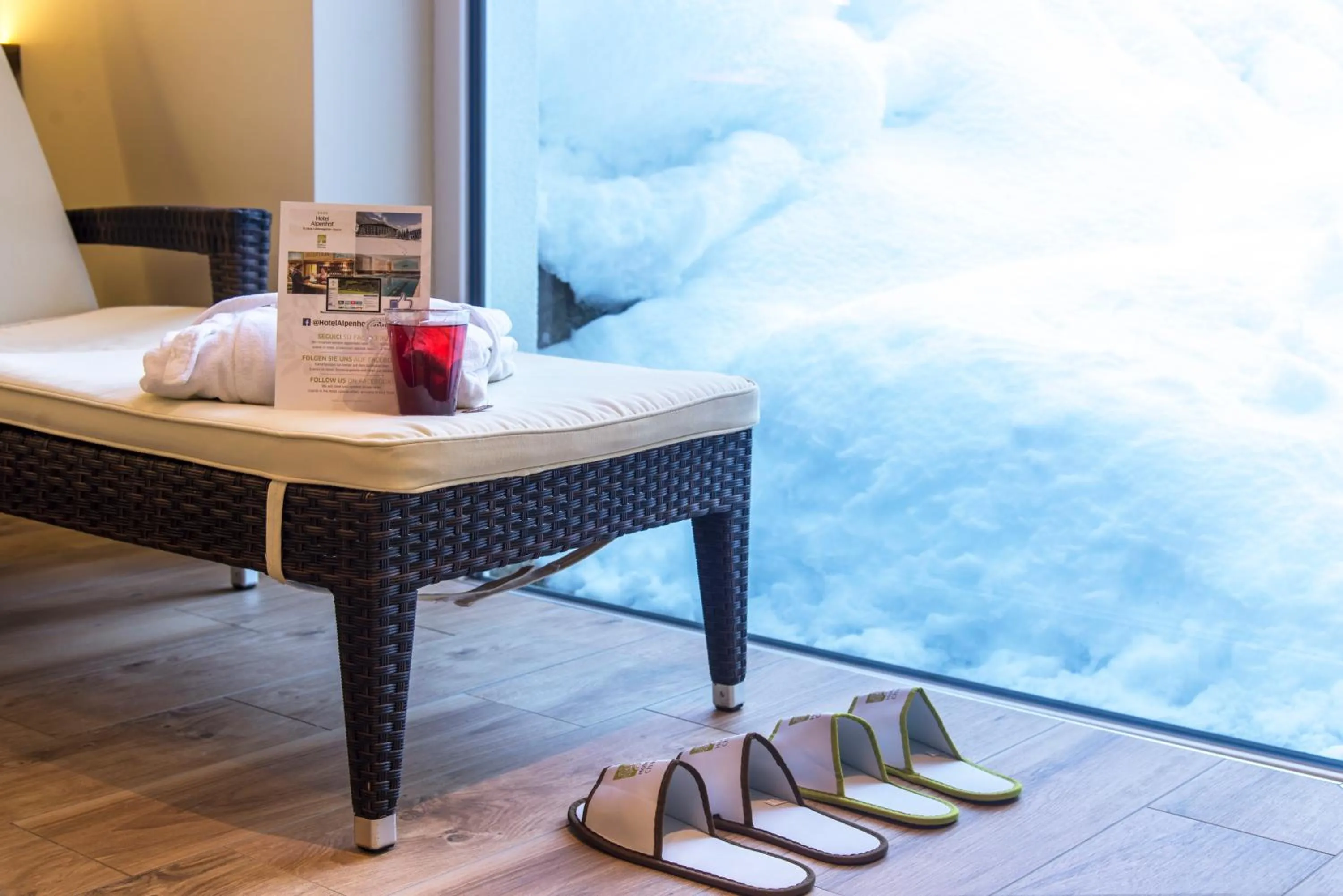 Spa and wellness centre/facilities, Bed in Hotel Alpenhof