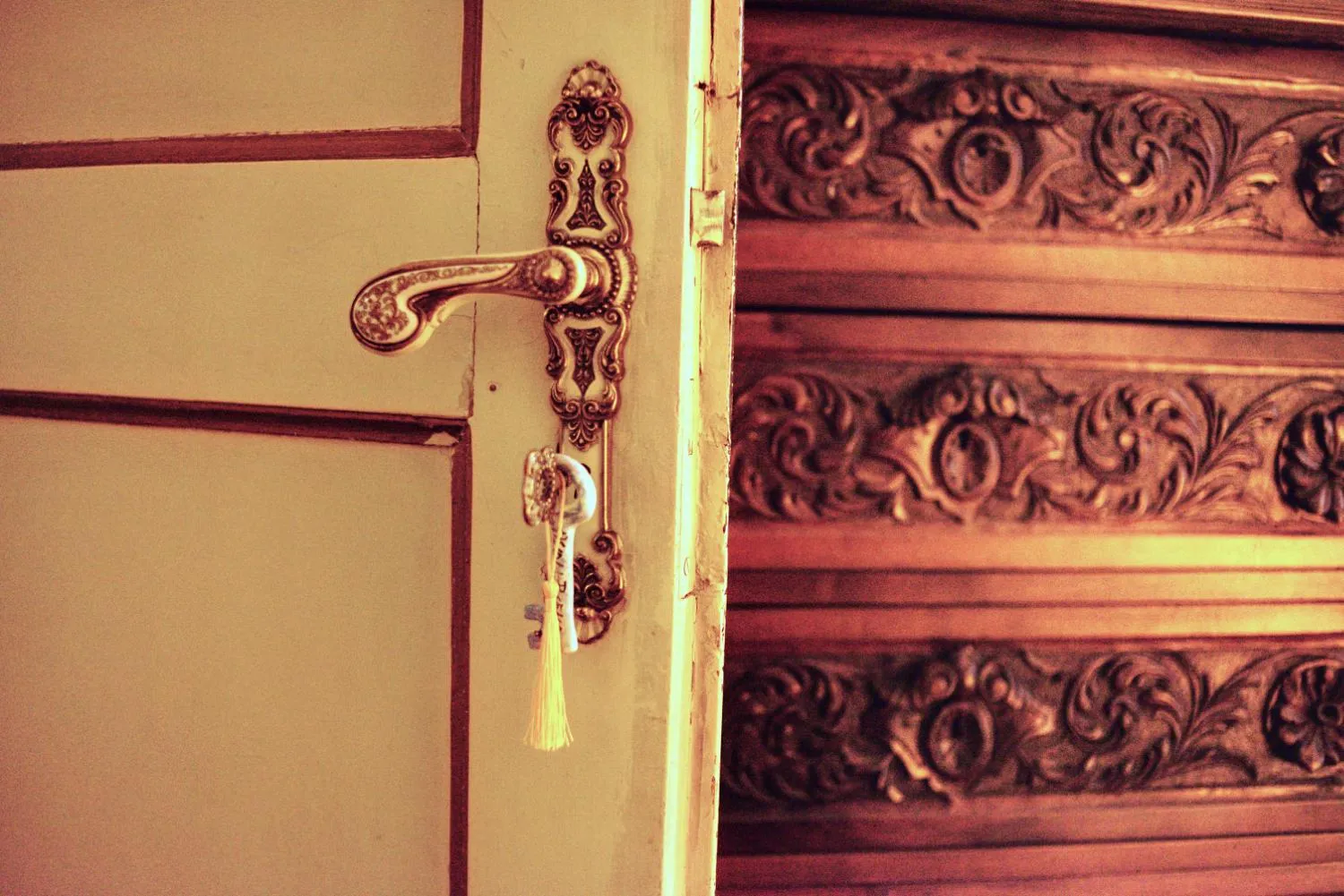 Decorative detail in Luxury B&B '700