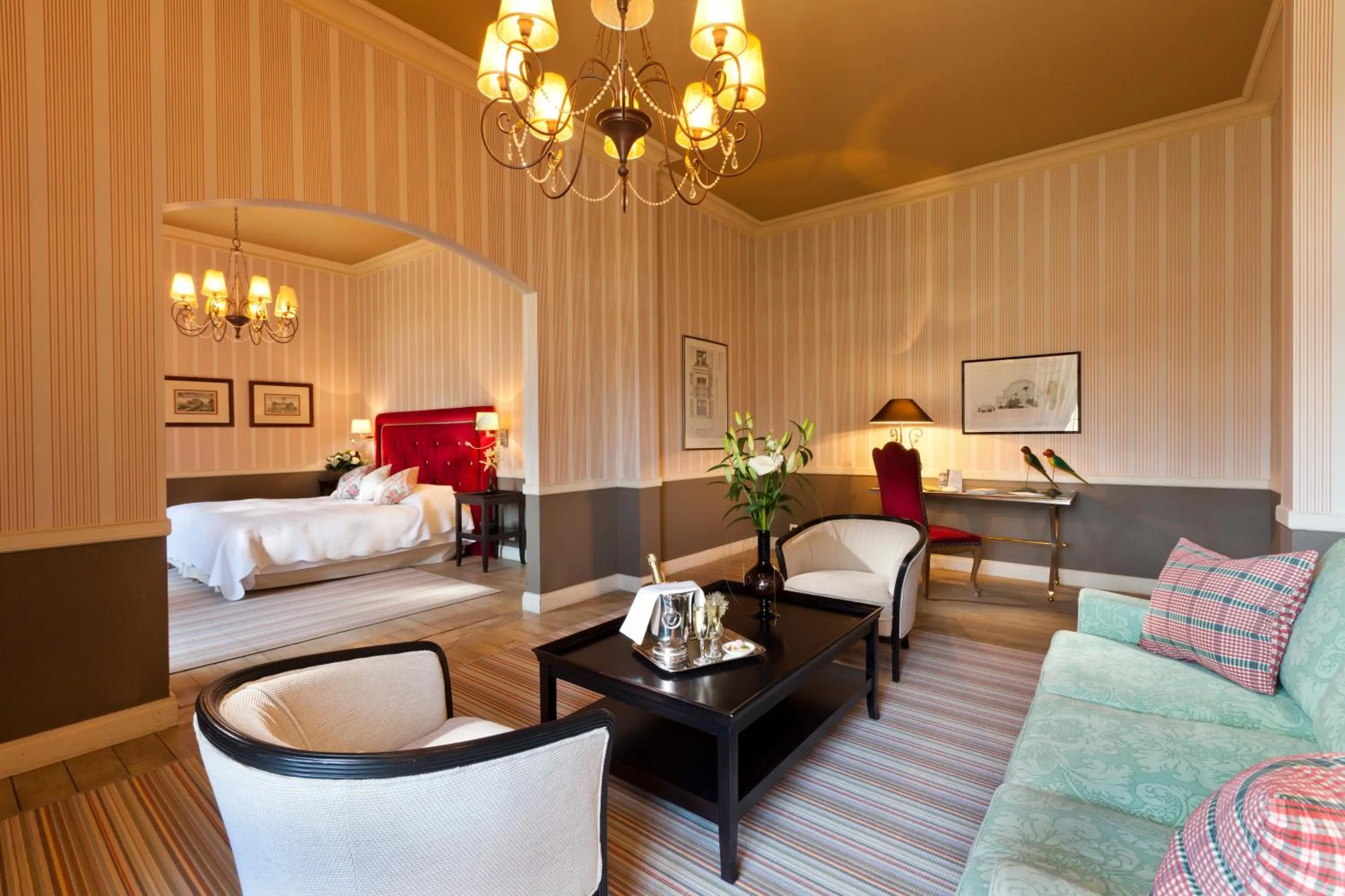 Seating area in Chateau De Germigney