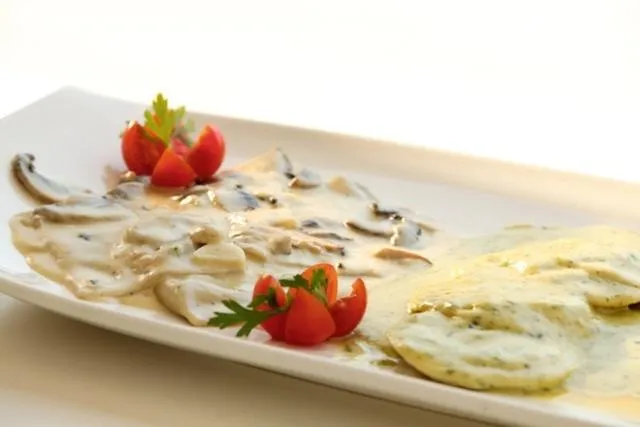 Food close-up in Salvator Villas & Spa Hotel