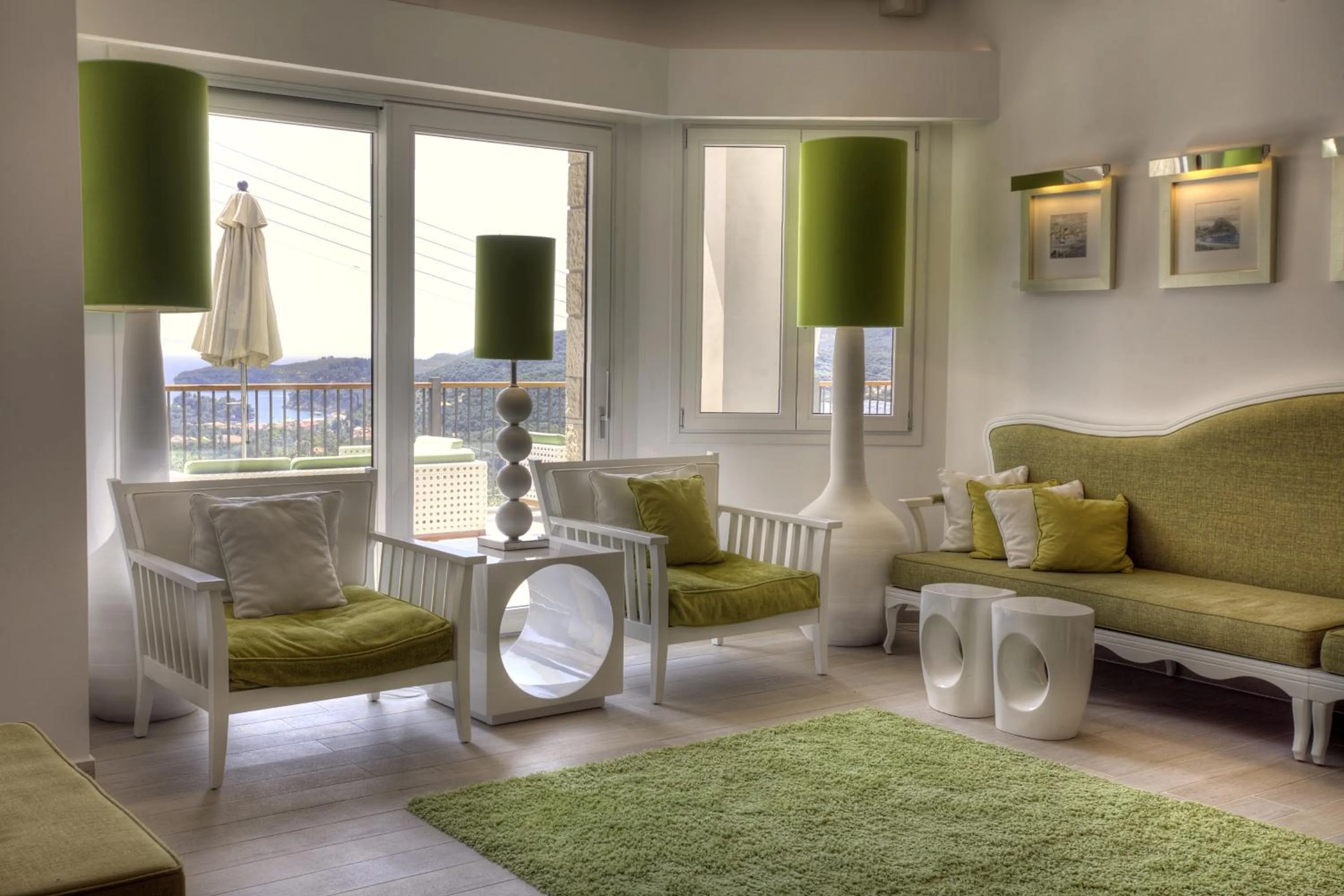 Seating area in Salvator Villas & Spa Hotel