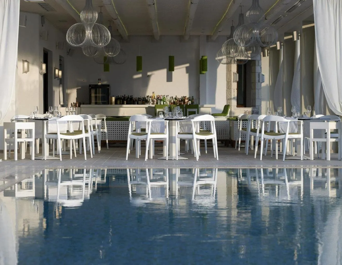 Restaurant/places to eat in Salvator Villas & Spa Hotel