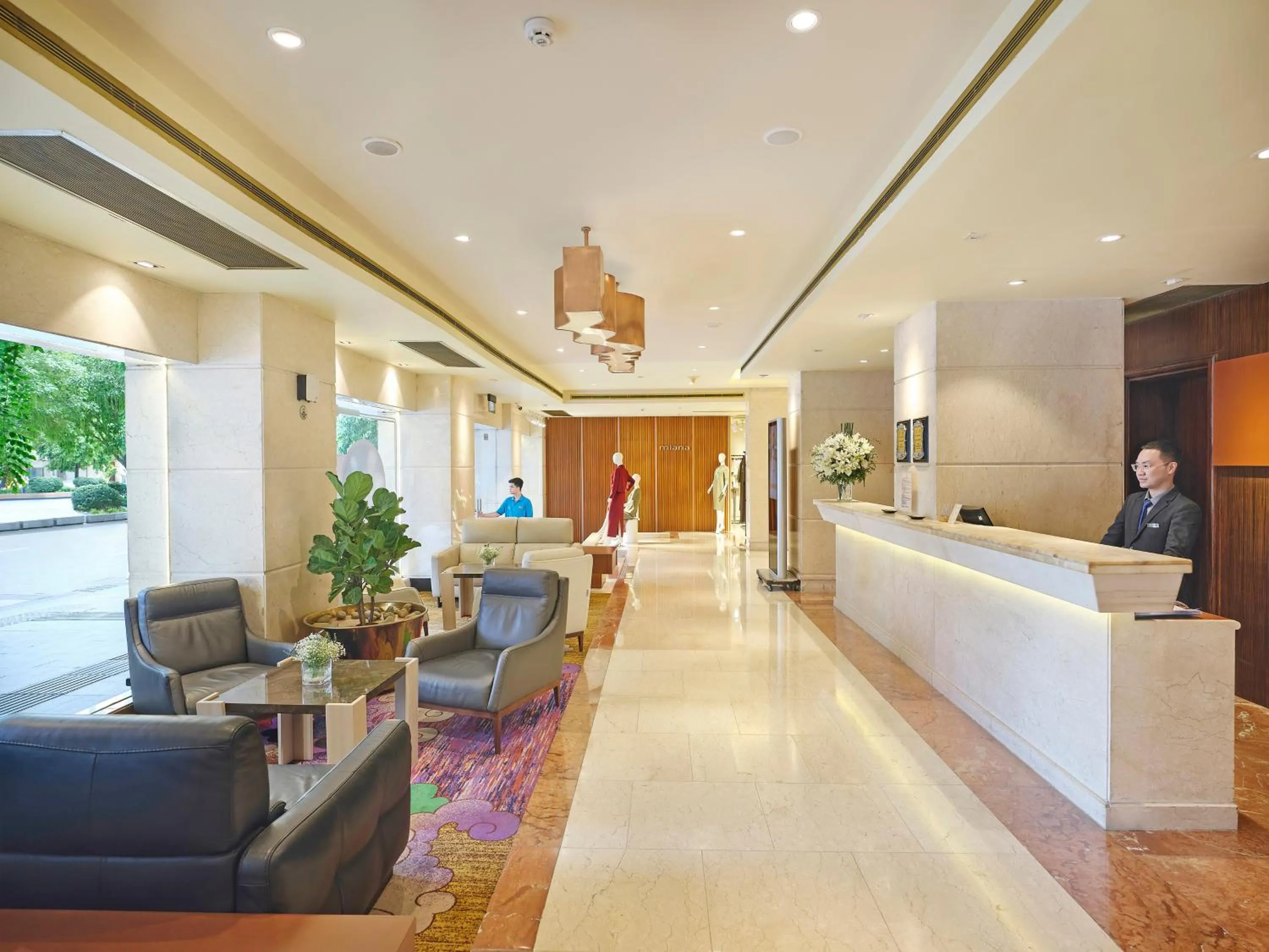 Lobby or reception in Palace Hotel Saigon