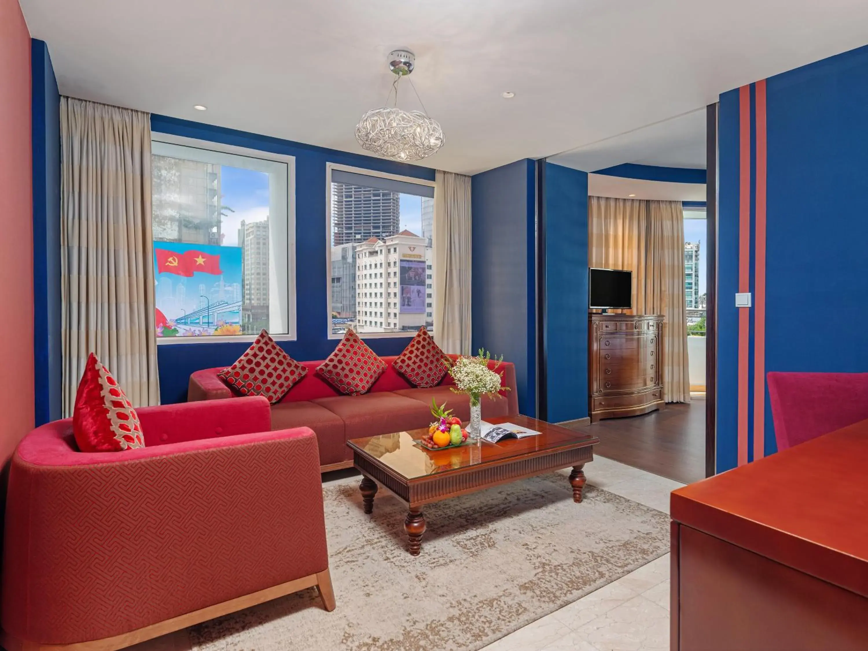 Living room in Palace Hotel Saigon Living room in Palace Hotel Saigon