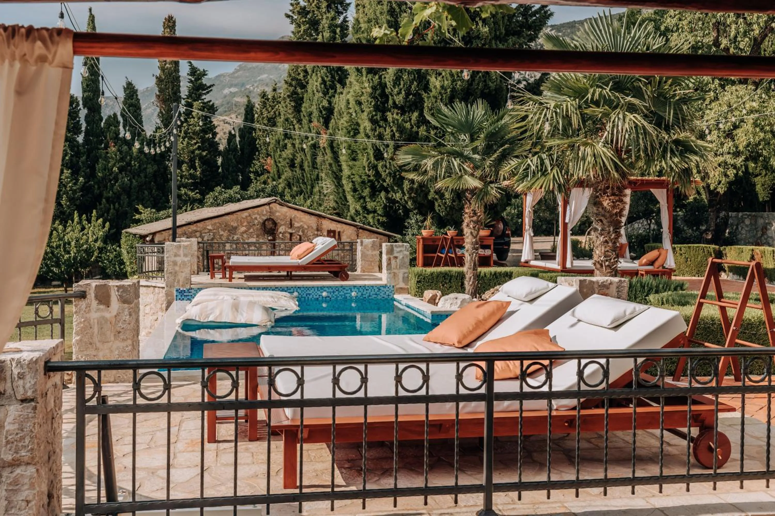 Patio in Talići Hill - Rustic Villas