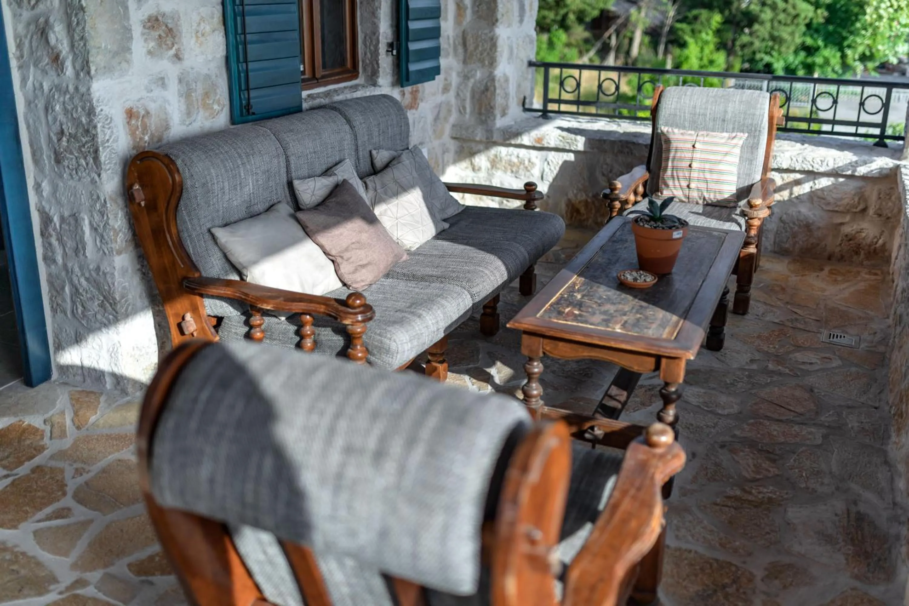 Patio in Talići Hill - Rustic Villas