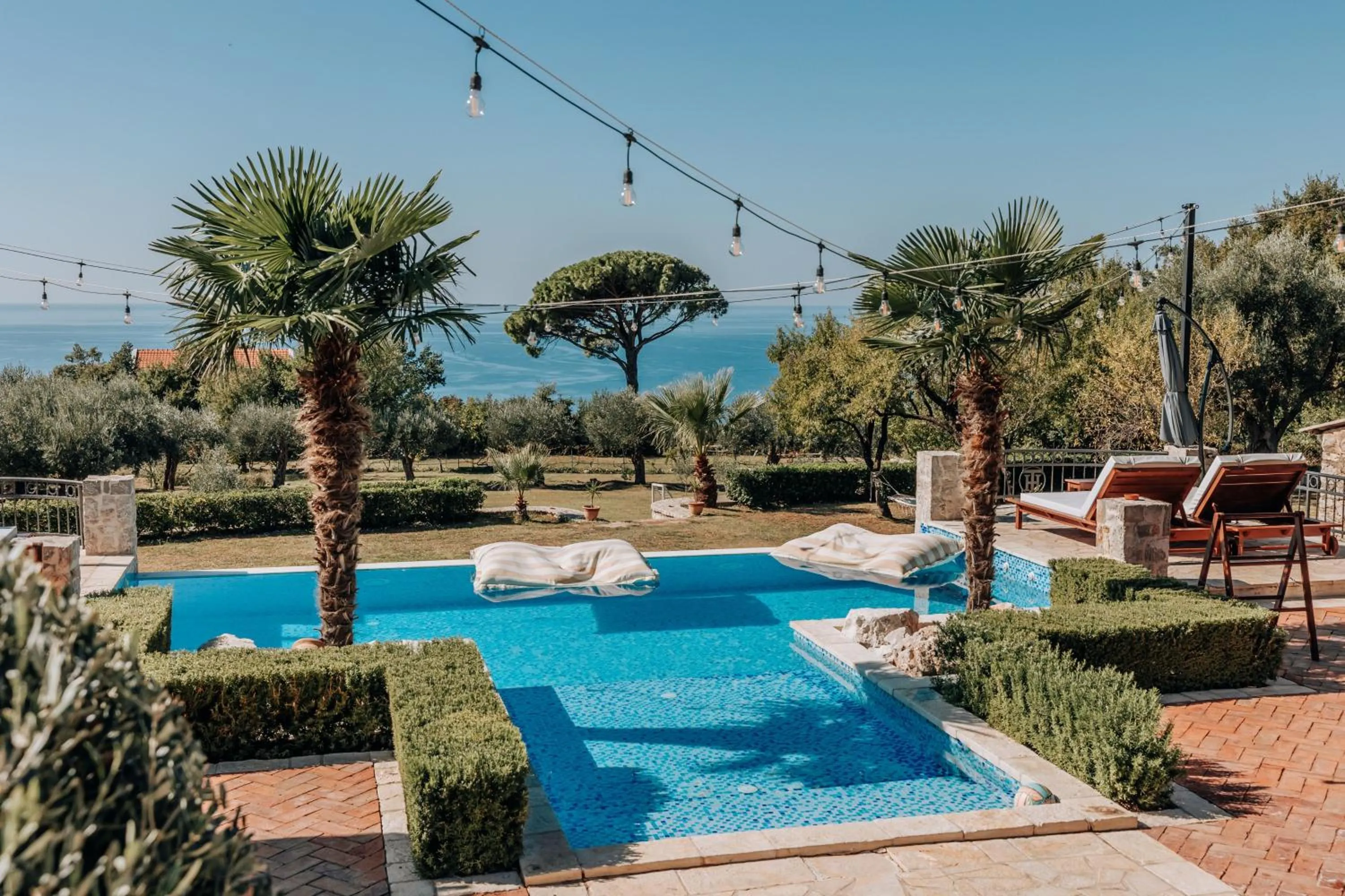 Swimming pool in Talići Hill - Rustic Villas