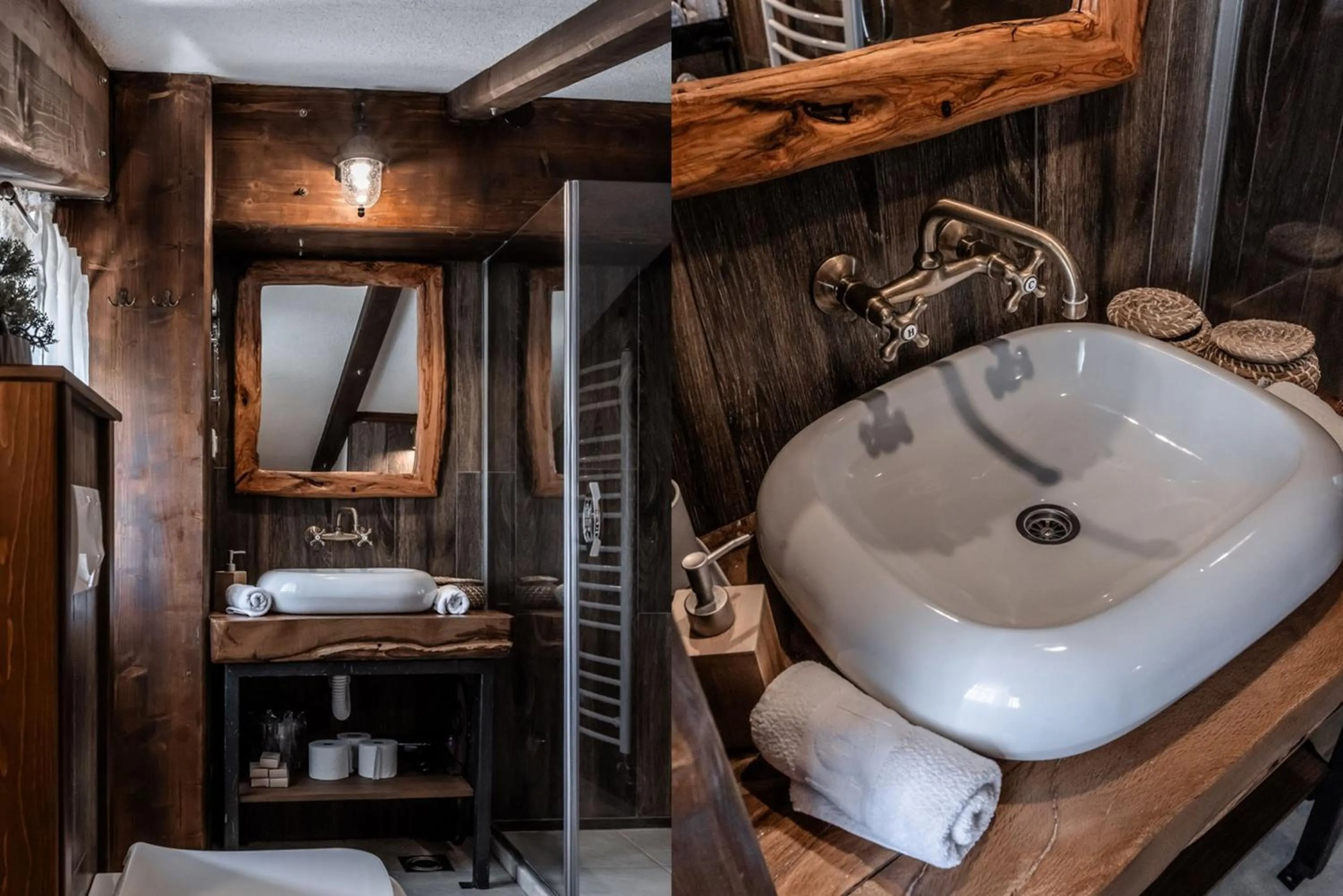 Bathroom in Talići Hill - Rustic Villas