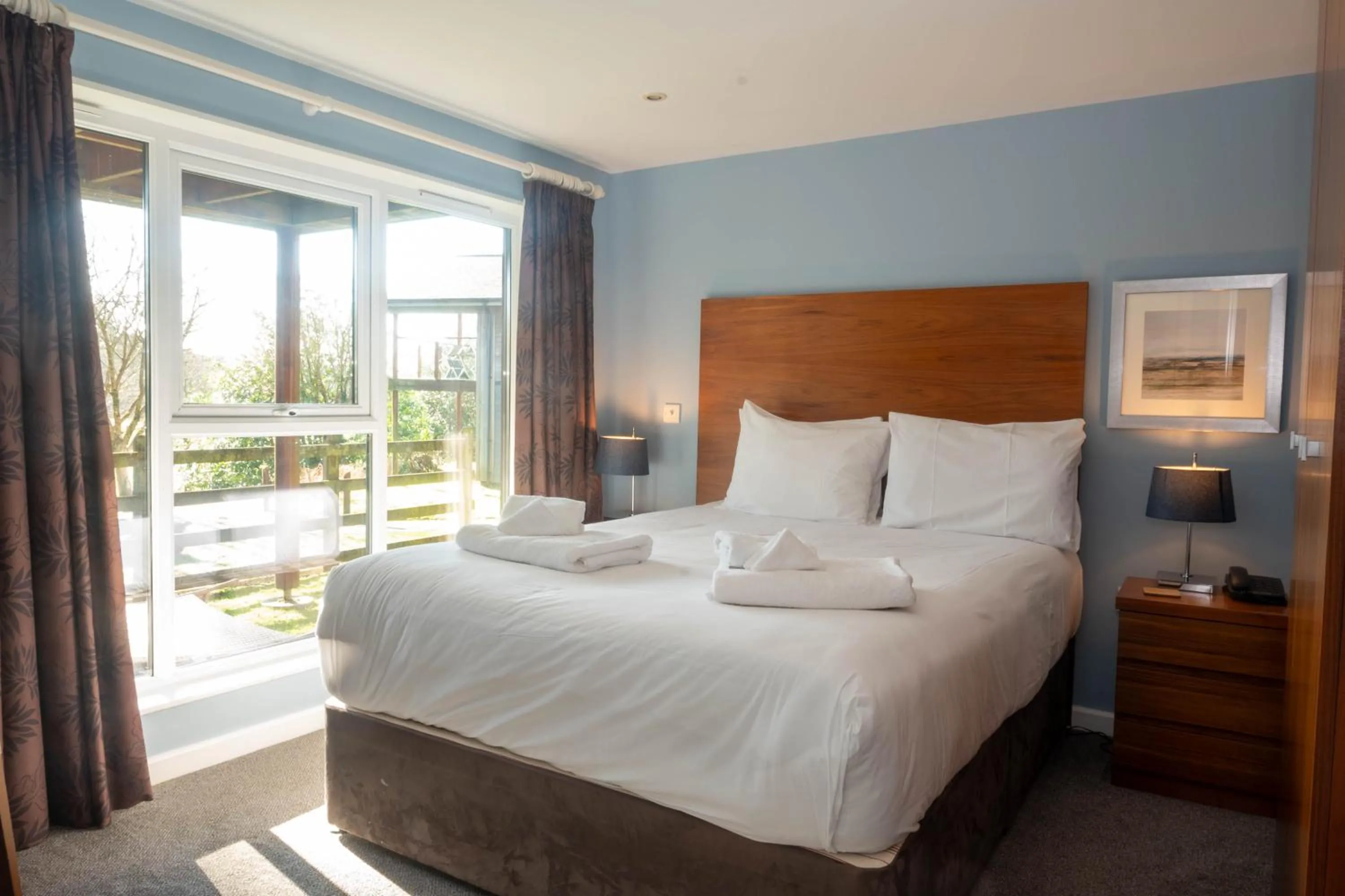 Bedroom, Bed in The Cornwall Hotel Spa & Lodges