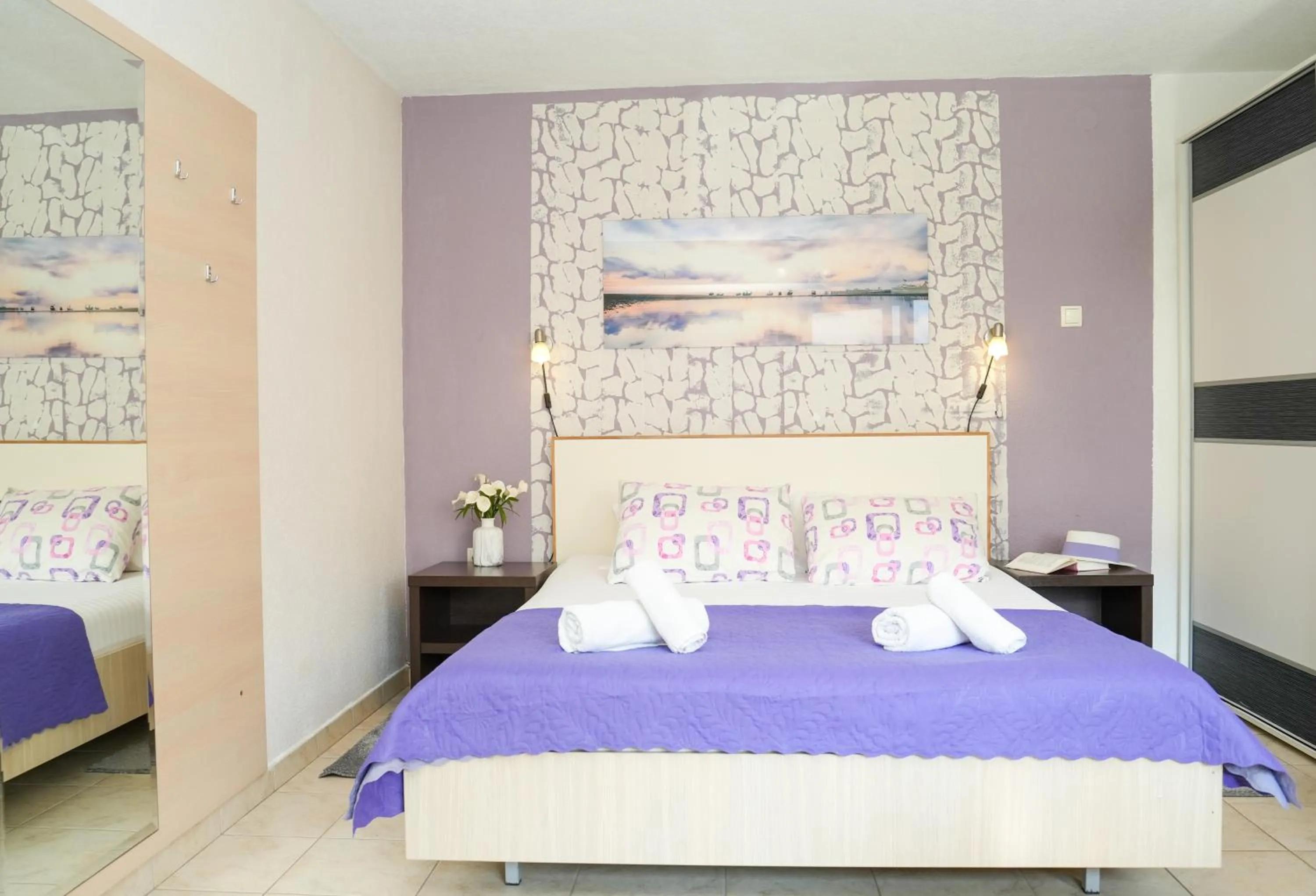 Bed in Apartments Bućin