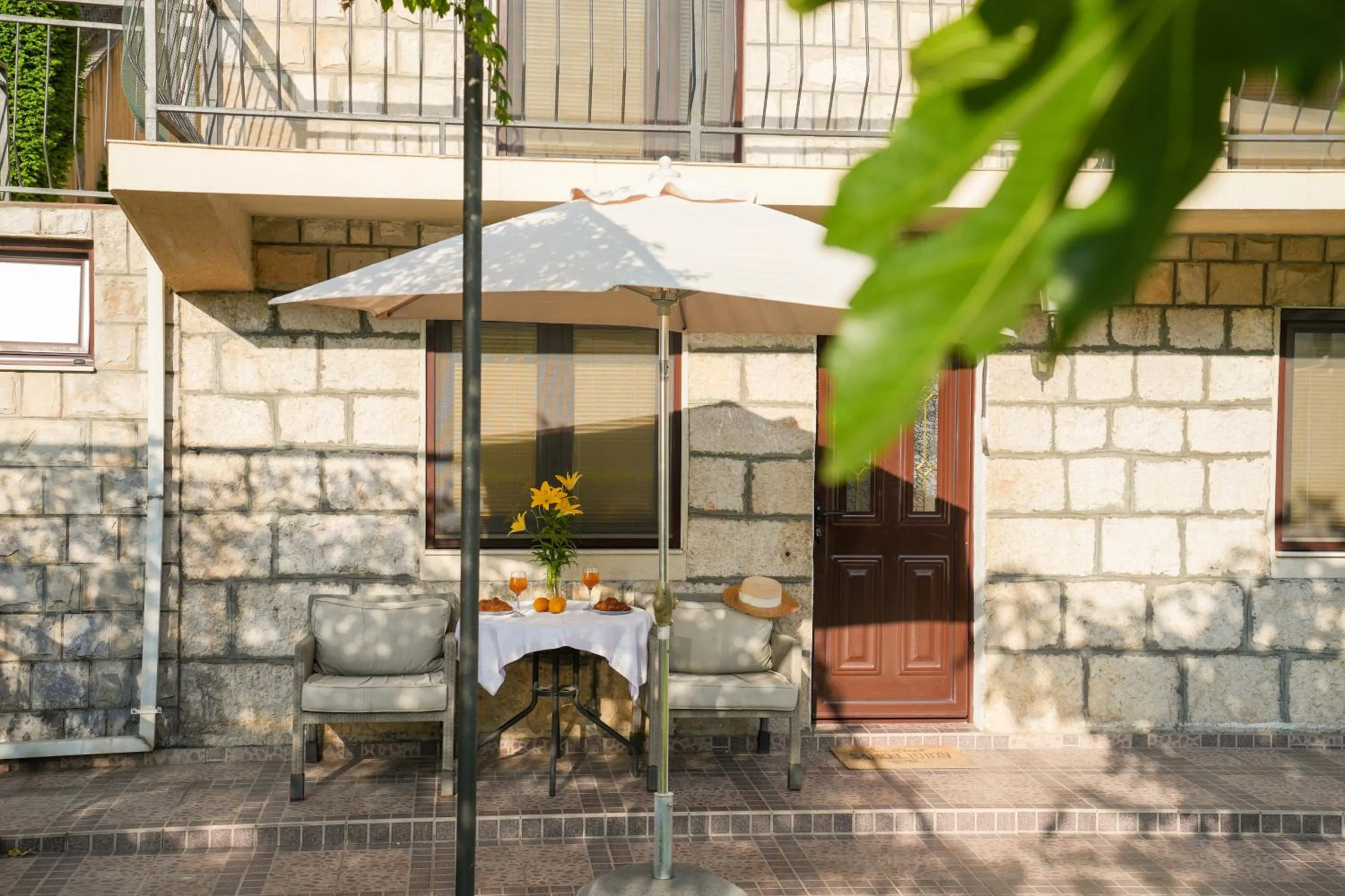 Patio in Apartments Bućin