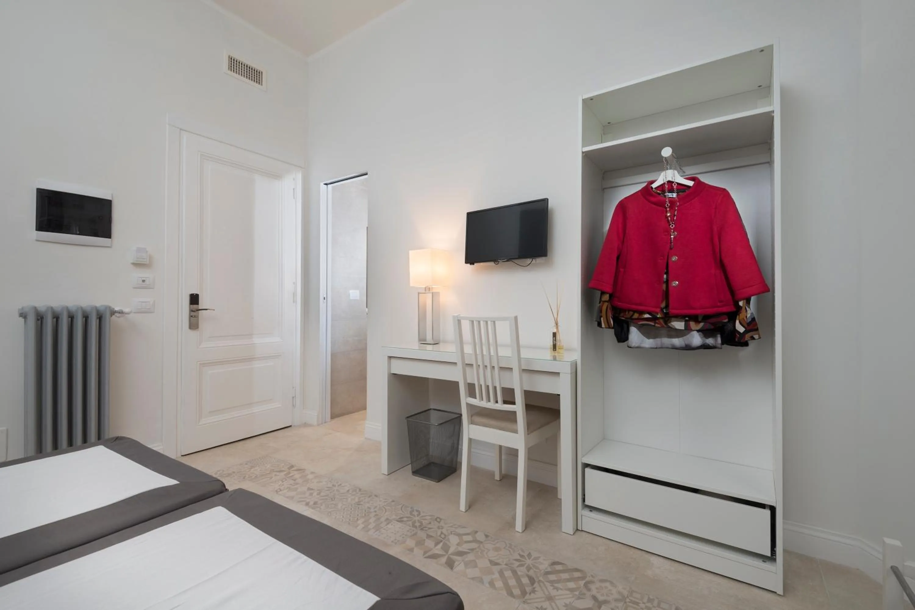 Decorative detail, Bed in Vaticanspace Rooms