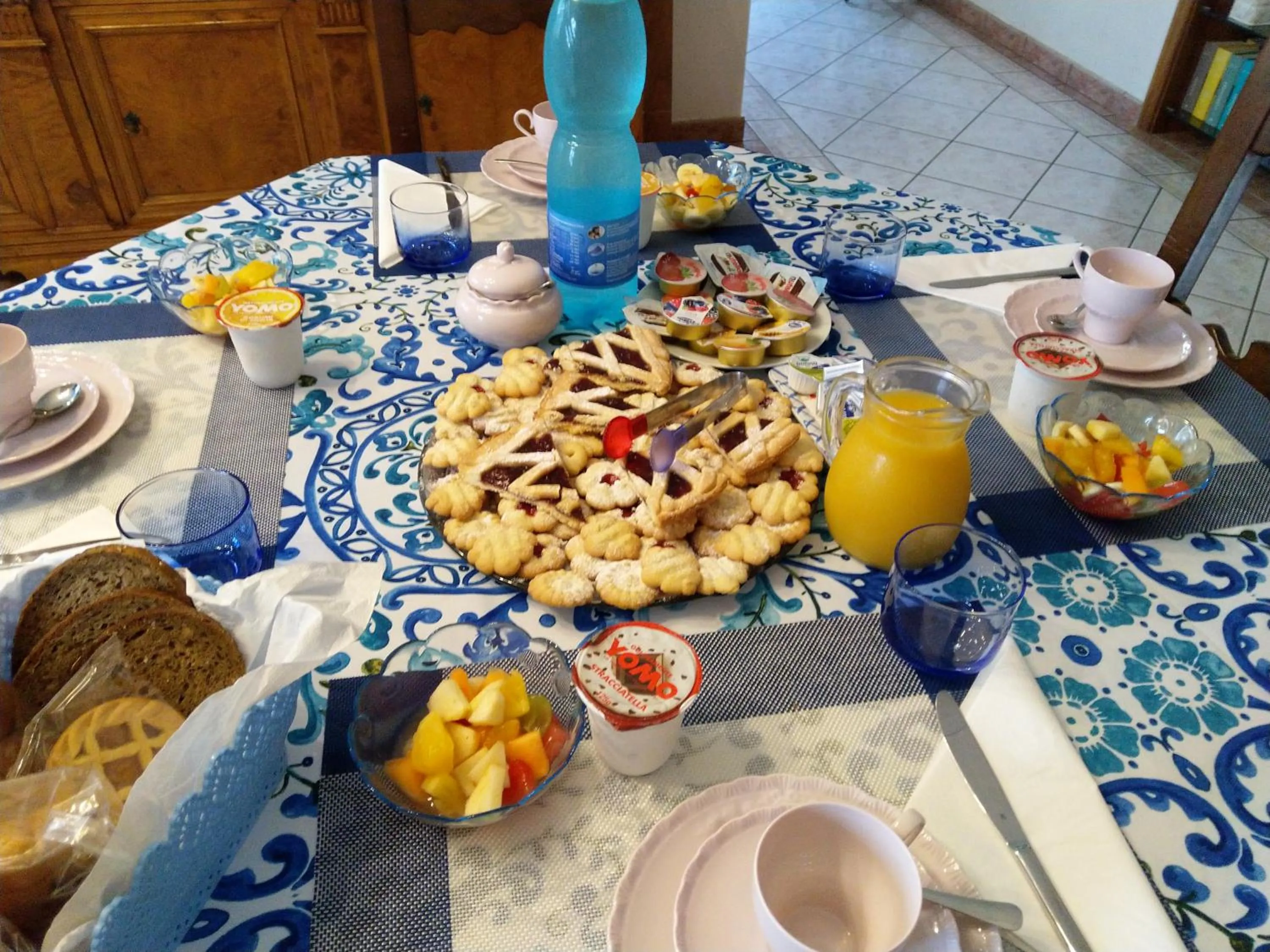 Breakfast in B&B bread and fantasy