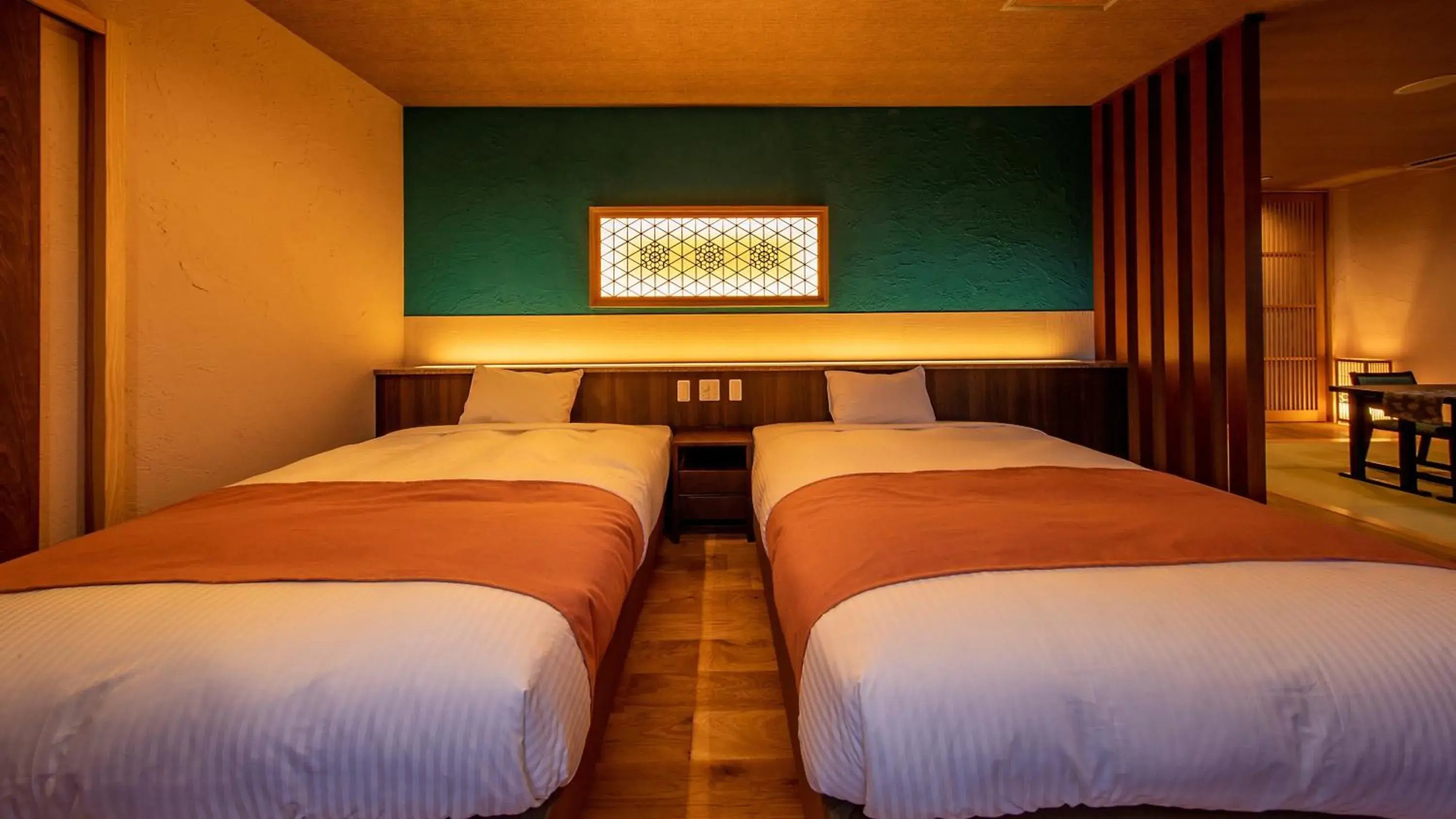 Bed in Yanagawa Hakuryuso Bed in Yanagawa Hakuryuso