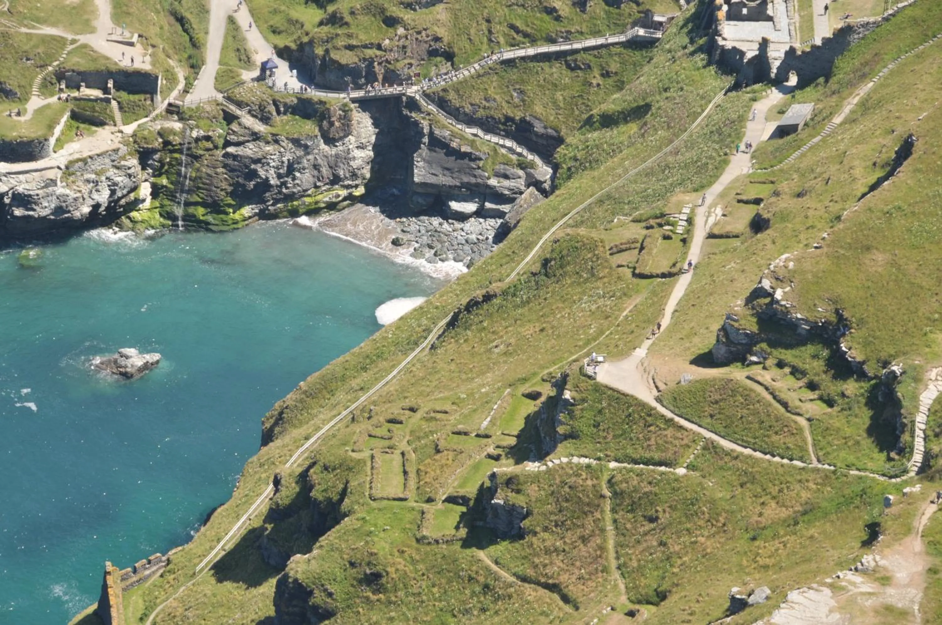 Beach in Camelot Castle Hotel