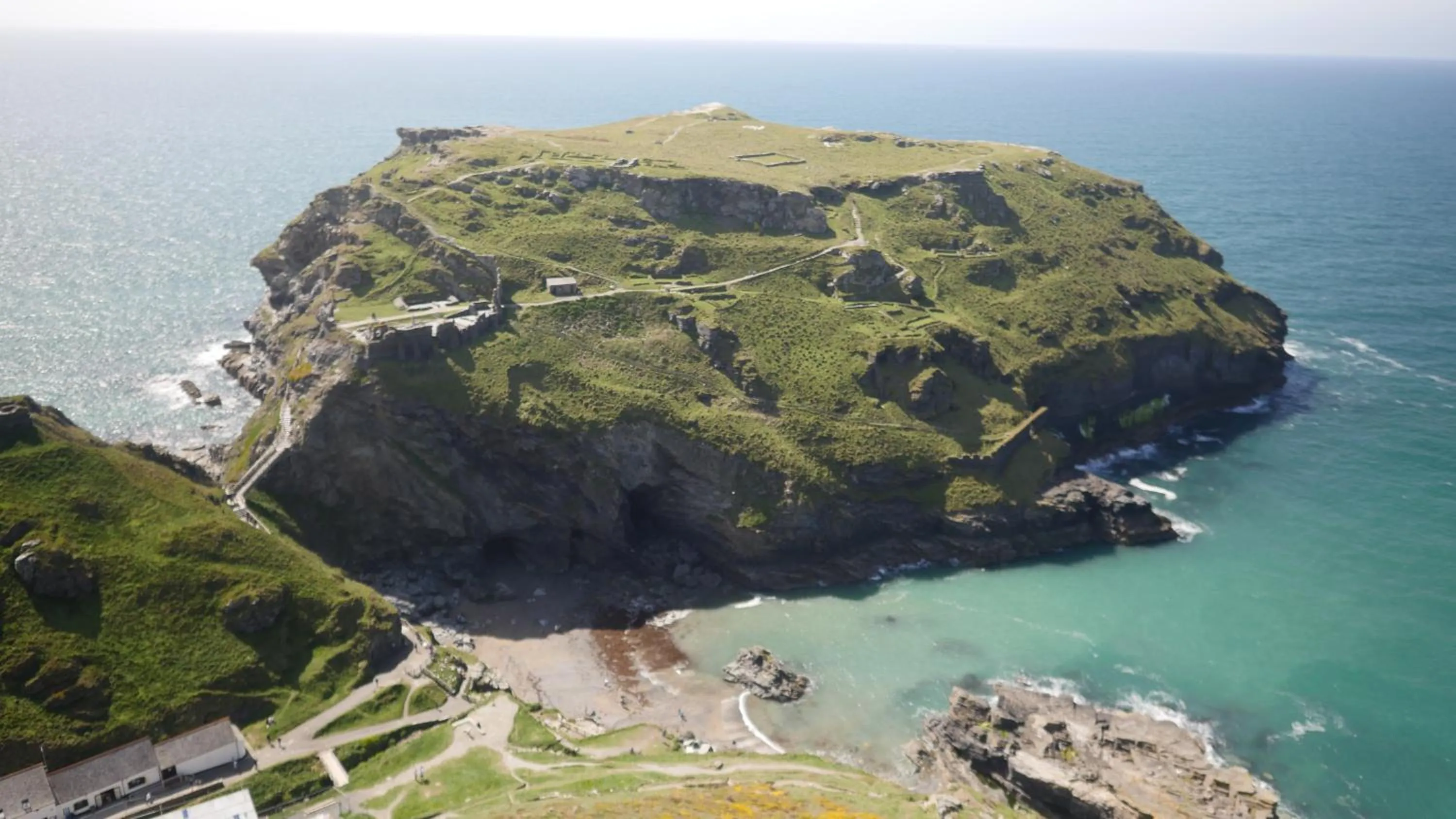Beach in Camelot Castle Hotel