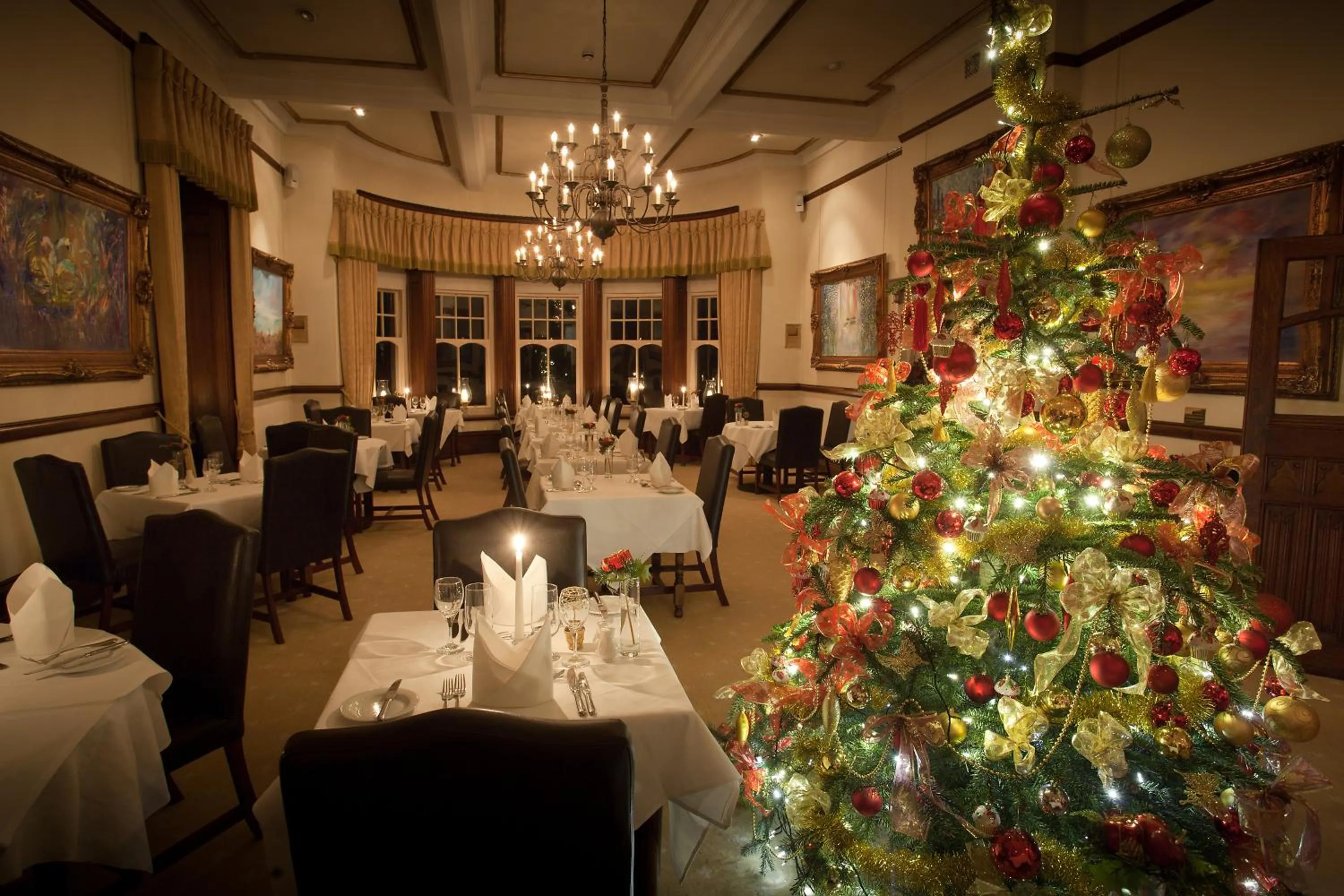 Buffet breakfast in Camelot Castle Hotel