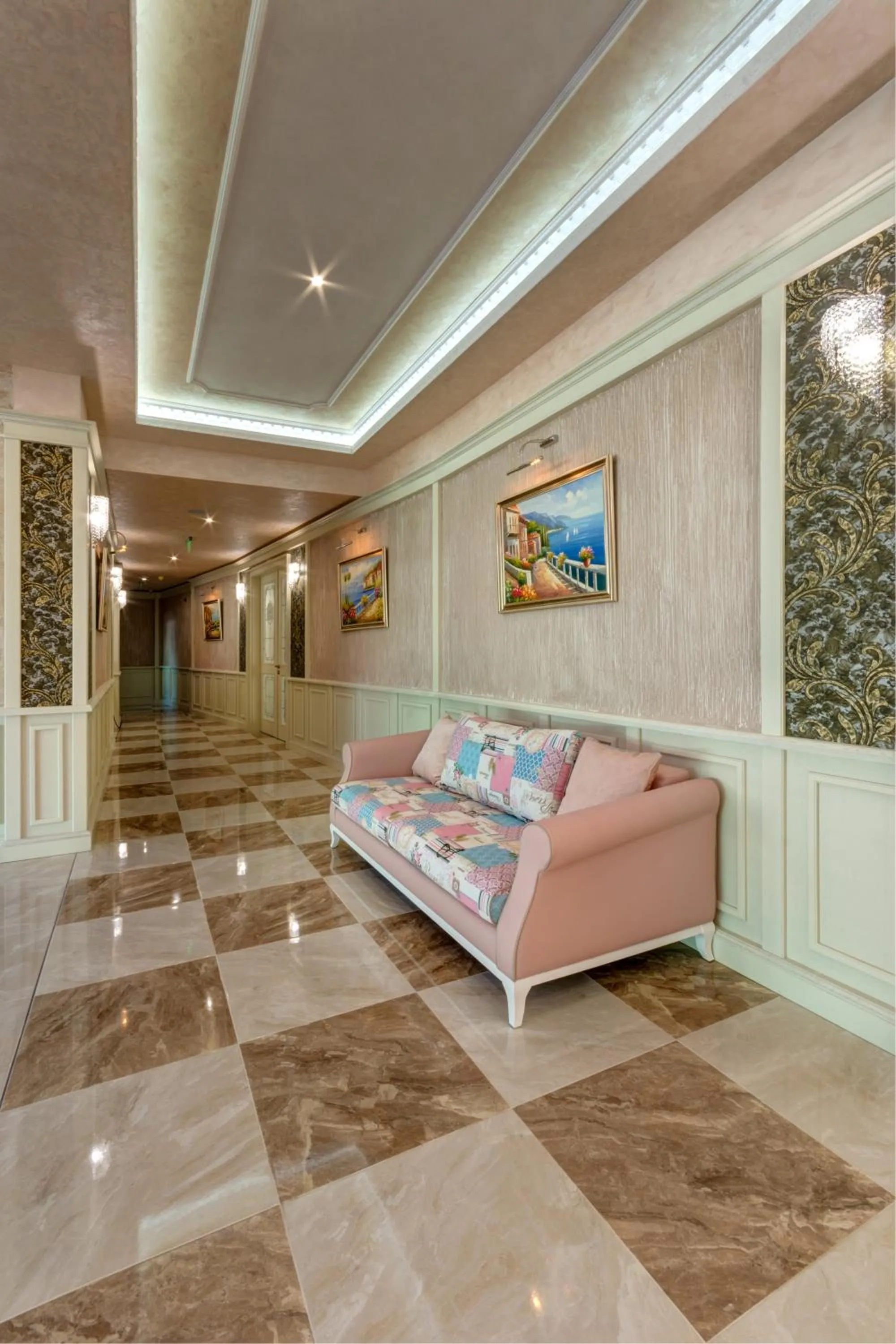 Lobby or reception in Siena Palace