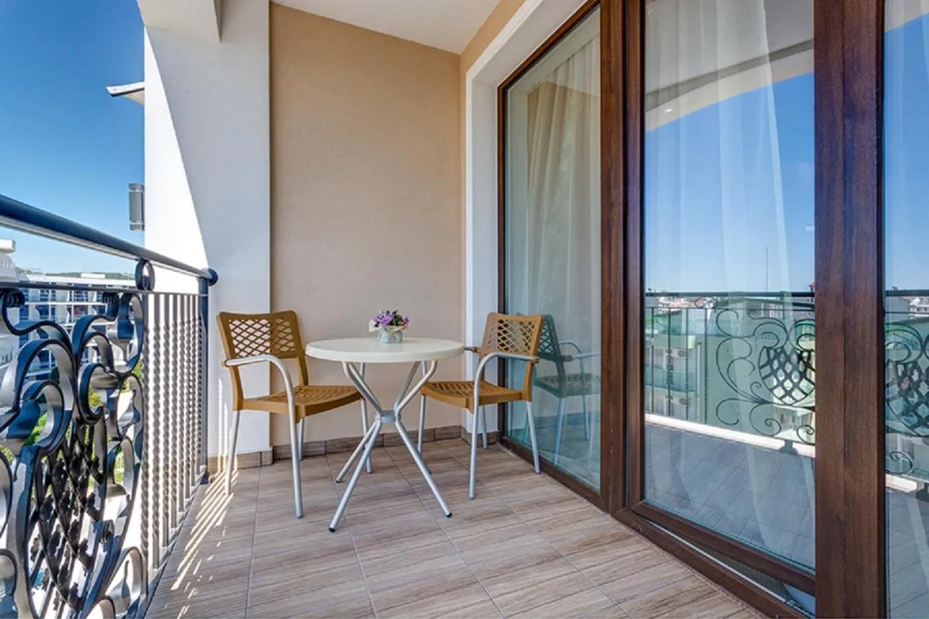 Balcony/Terrace in Siena Palace
