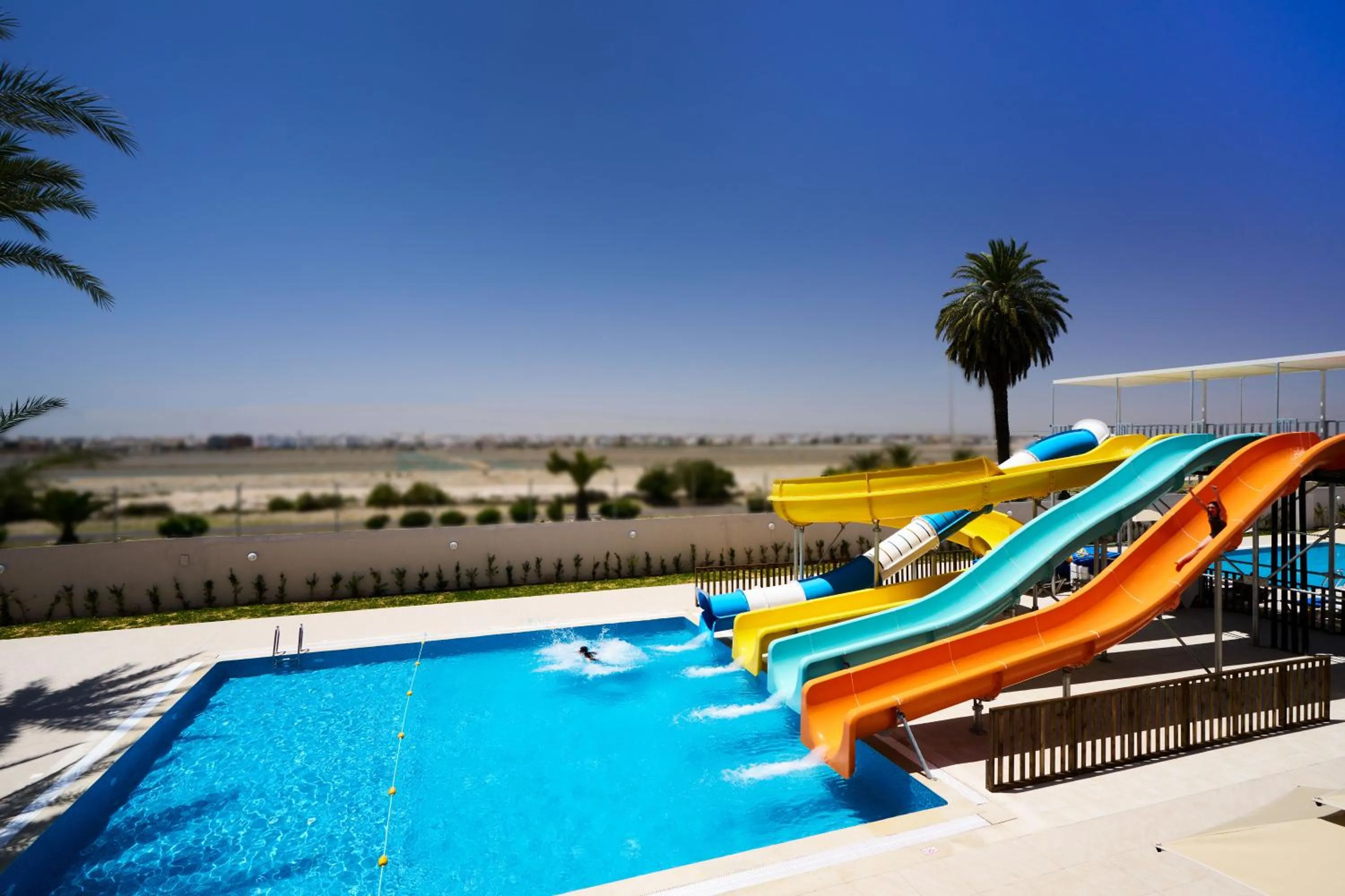 Aqua park in TUI SUNEO Palm Beach Skanes - All Inclusive