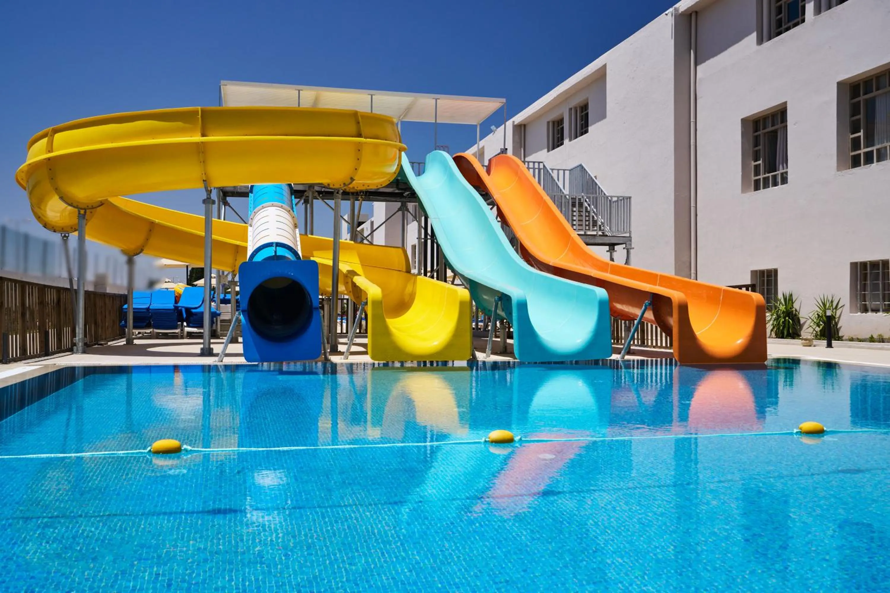 Aqua park in TUI SUNEO Palm Beach Skanes - All Inclusive