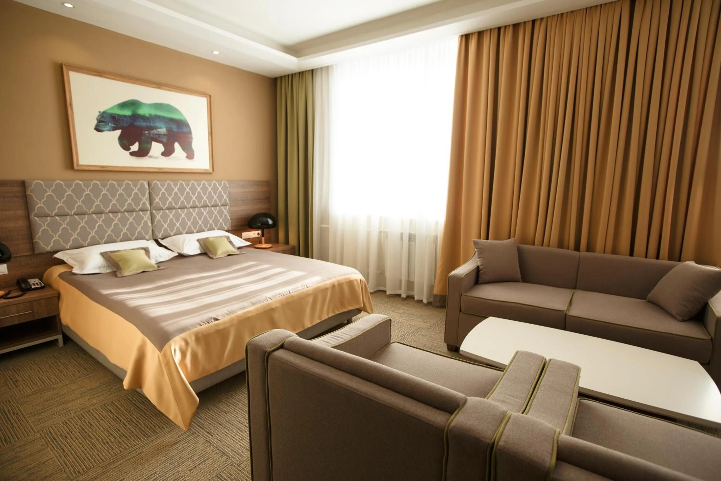 Decorative detail, Bed in GREEN Which Hotel