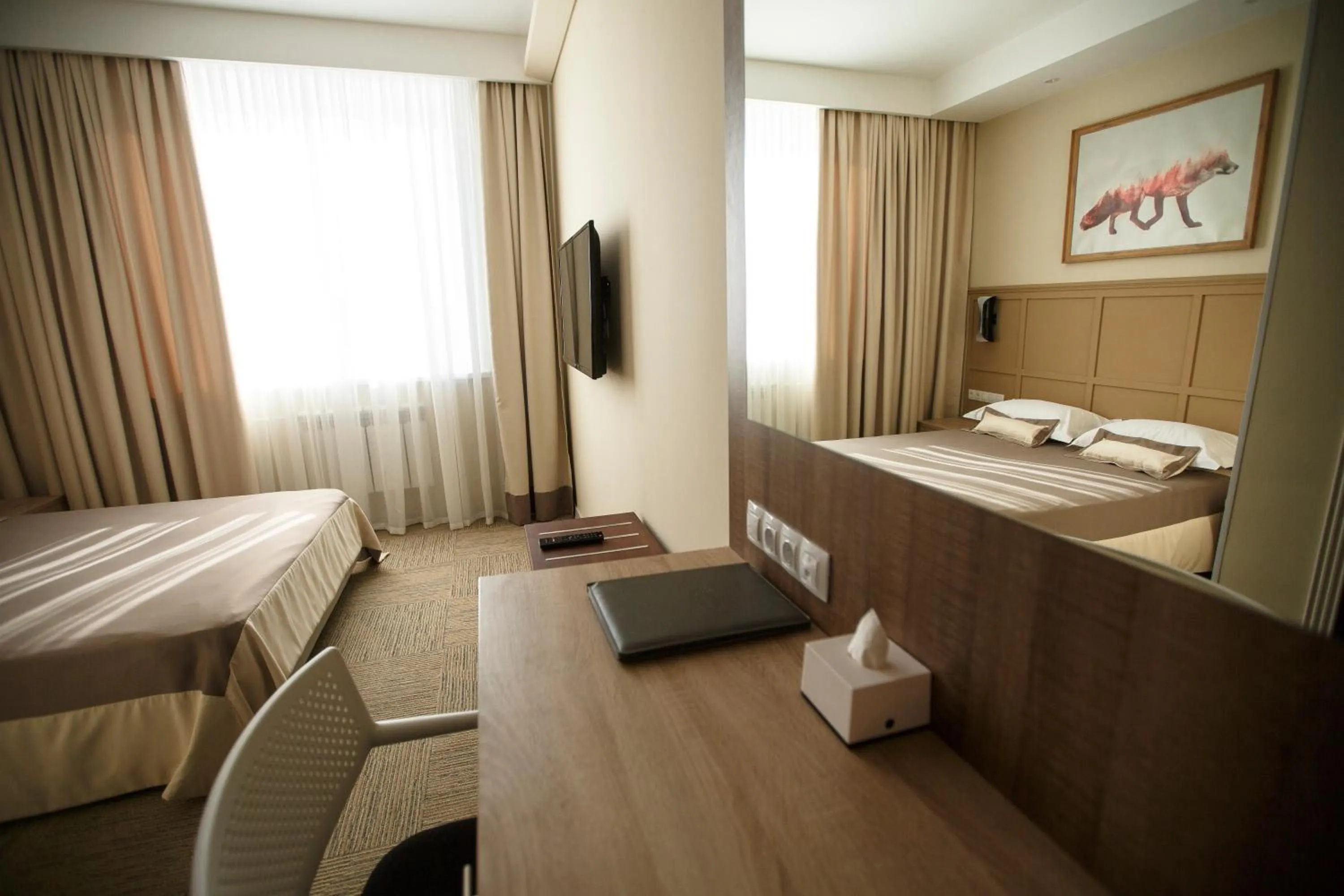 Photo of the whole room, Bed in GREEN Which Hotel