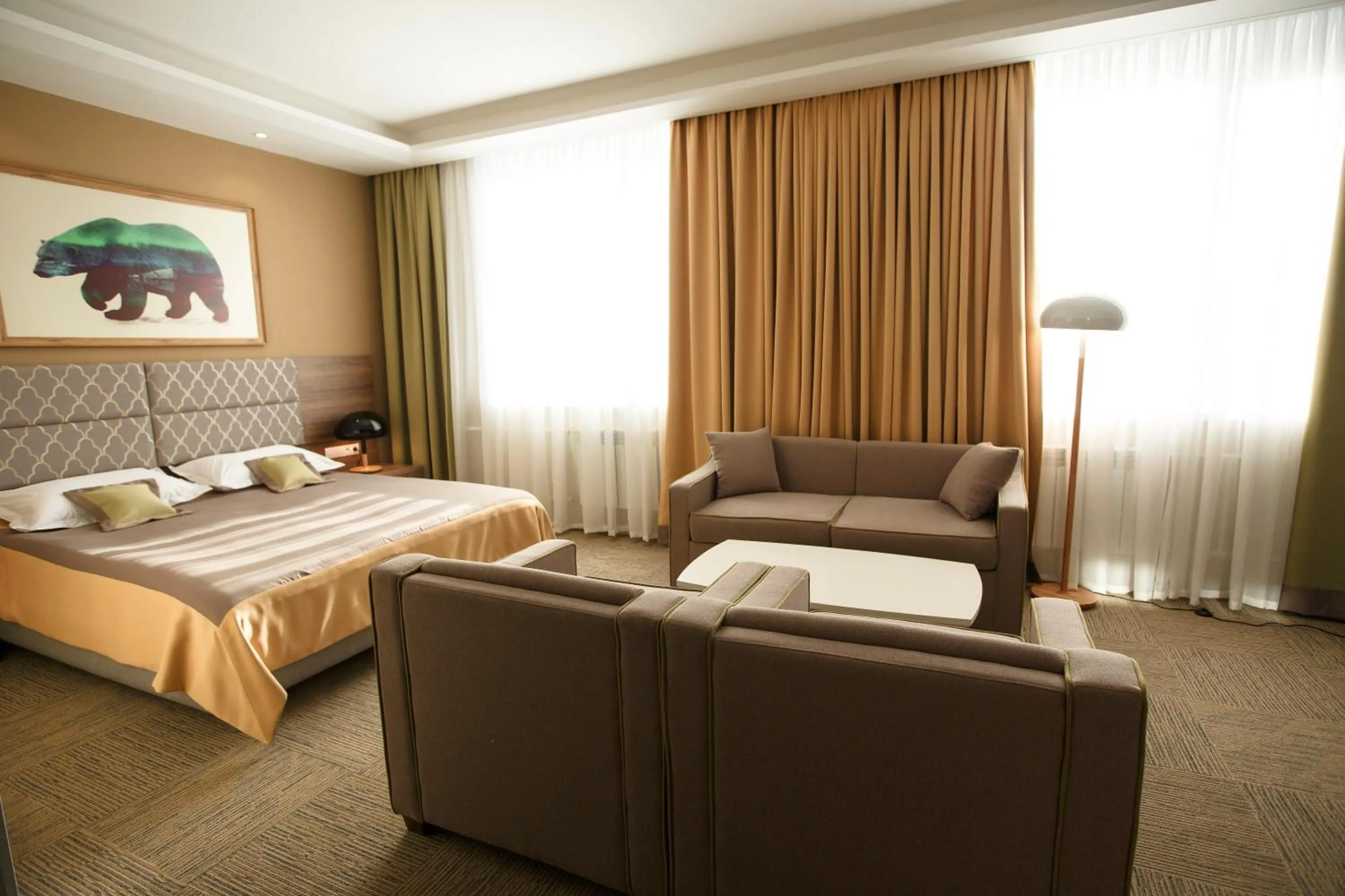 Photo of the whole room, Bed in GREEN Which Hotel