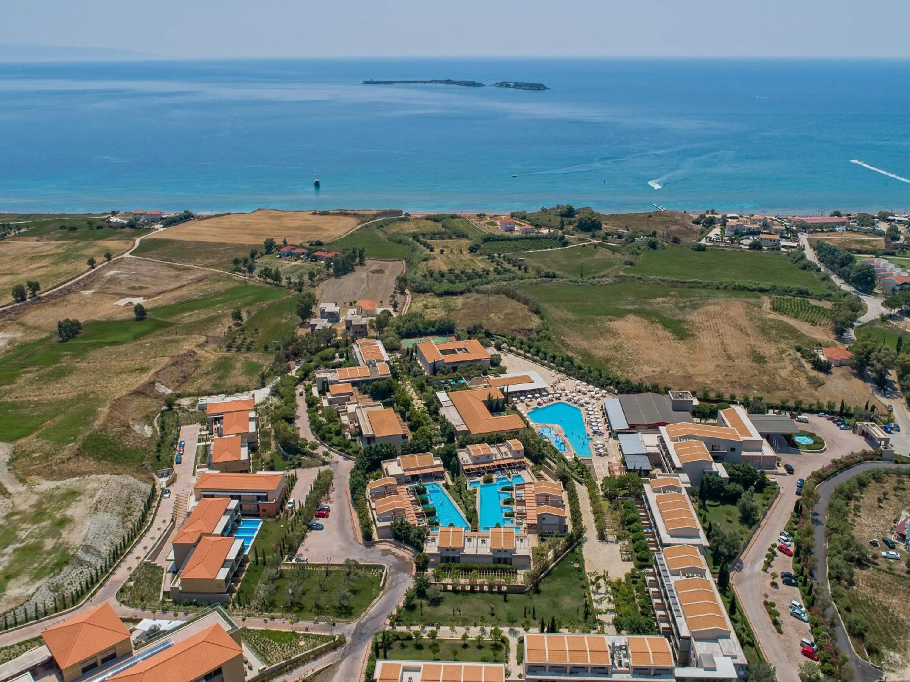 Property building in Apollonion Asterias Resort and Spa