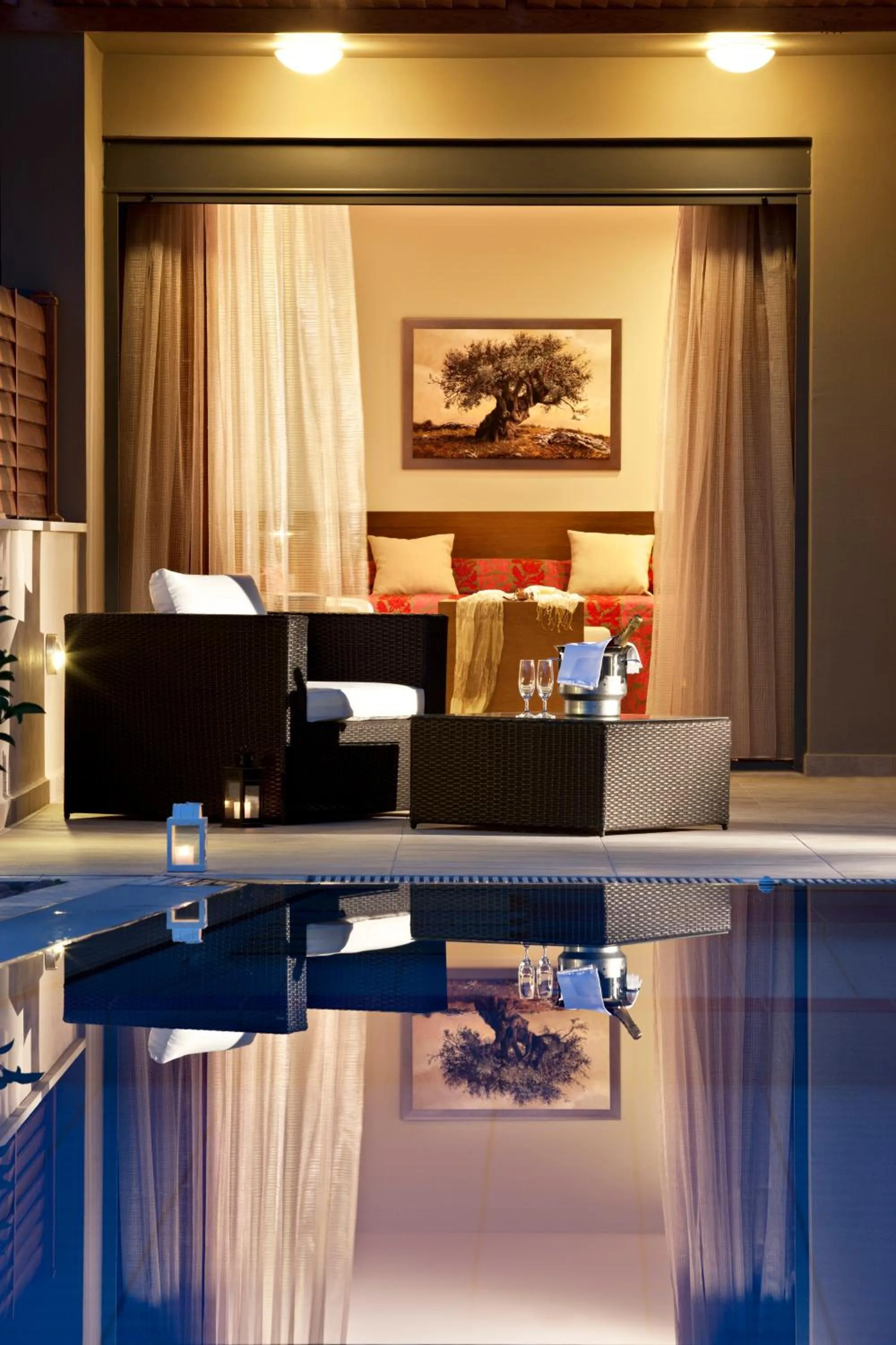 Bedroom in Apollonion Asterias Resort and Spa