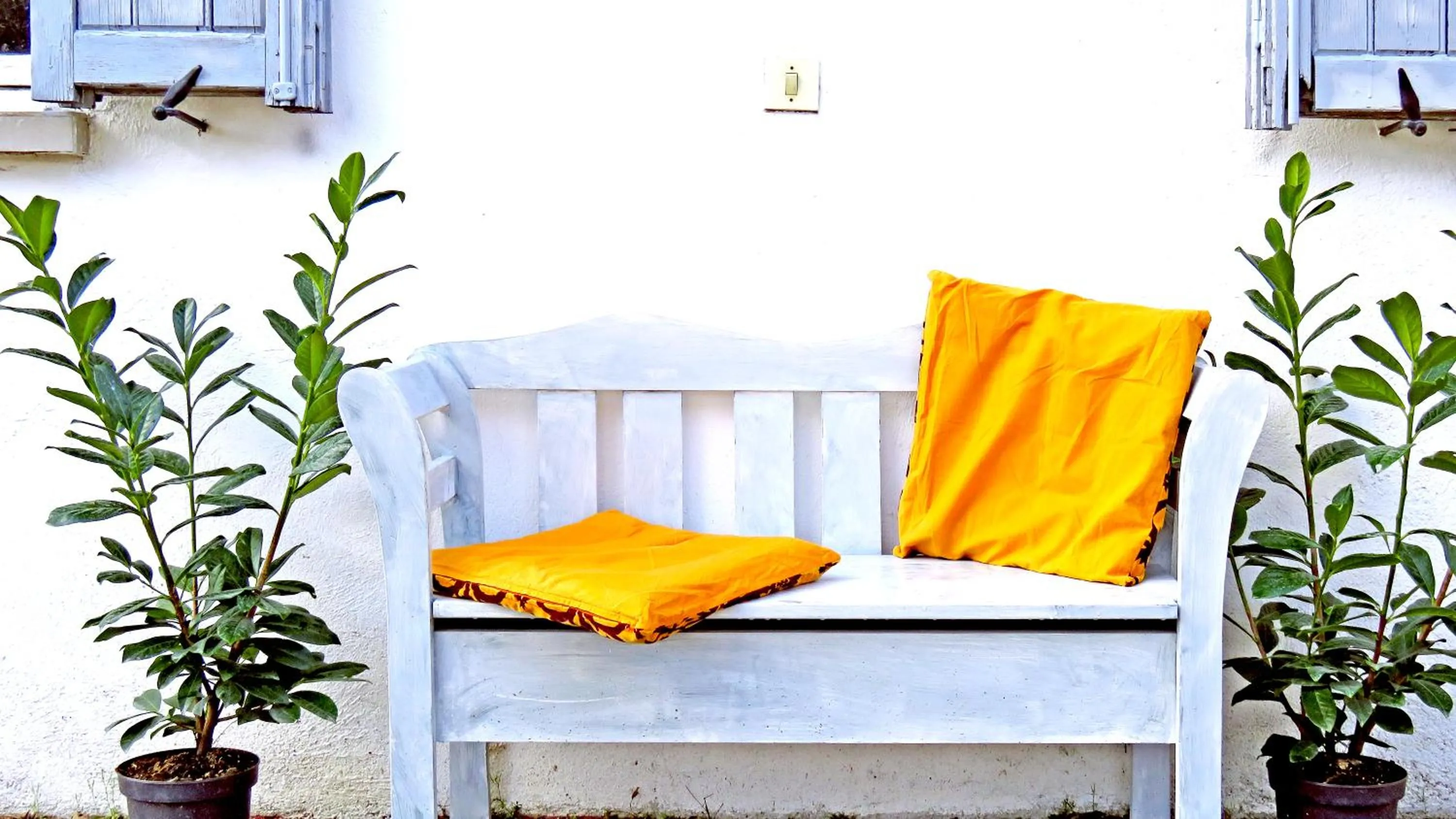 Patio in Hotel mon Soleil