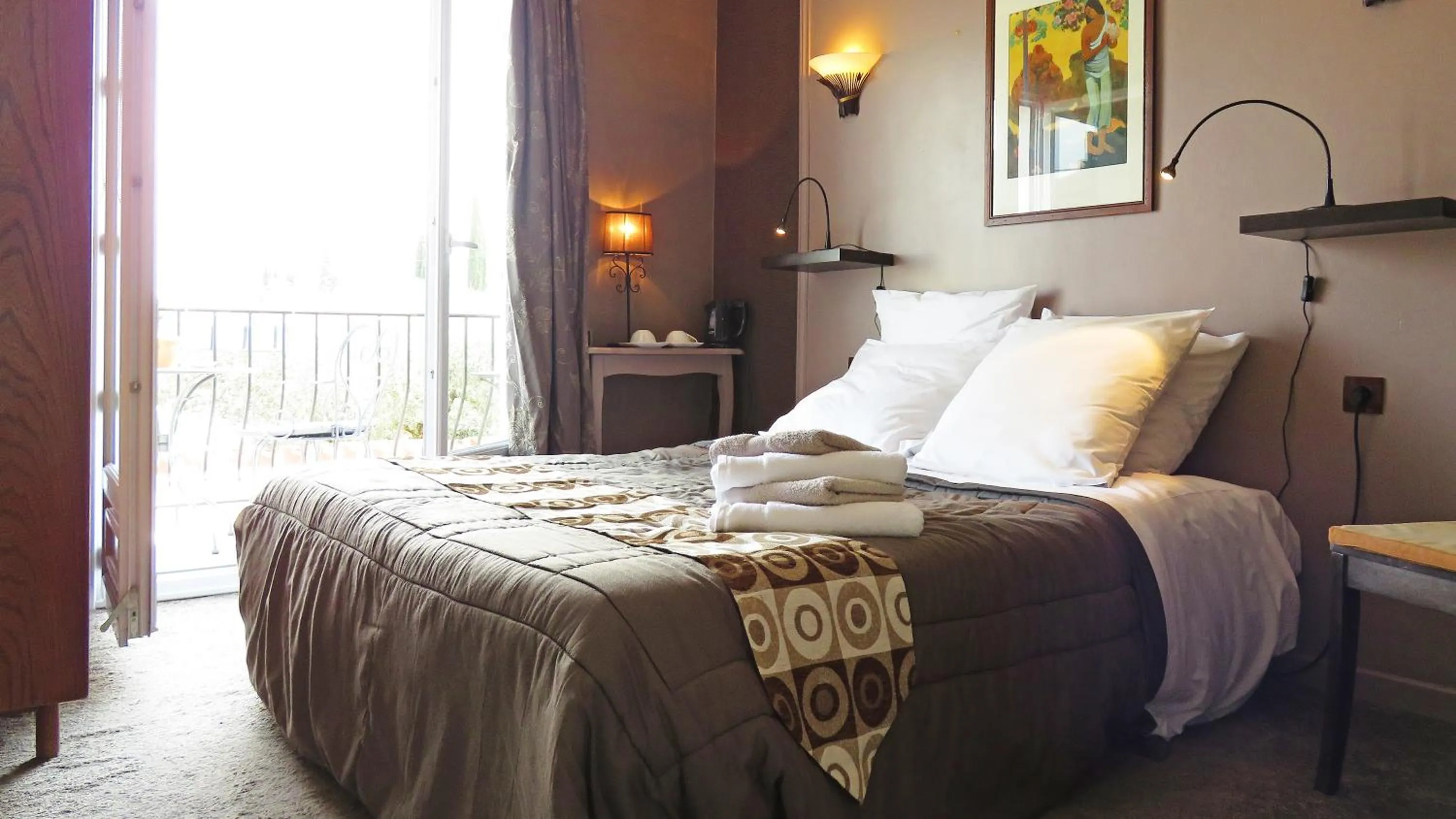 Bed in Hotel mon Soleil