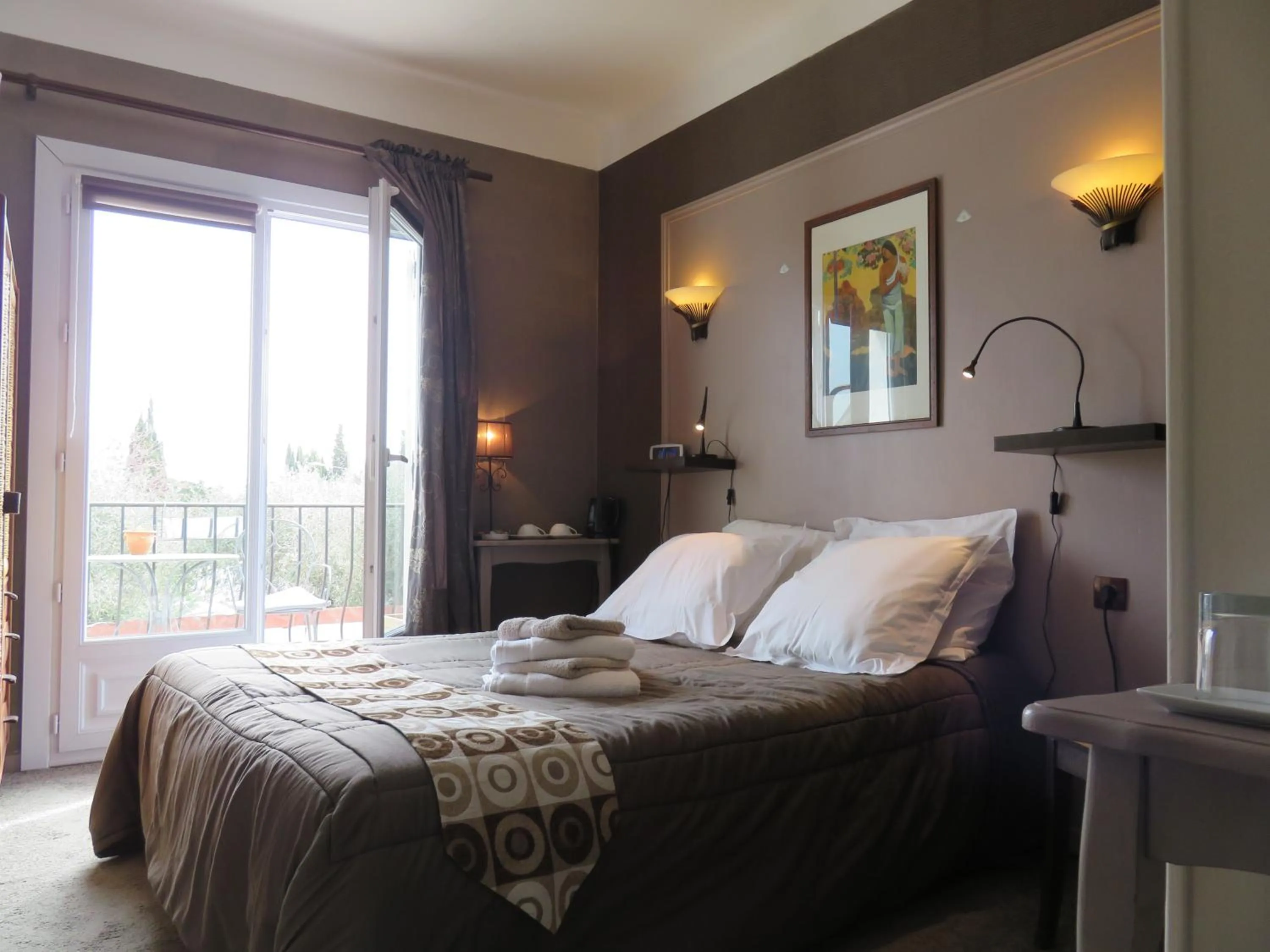 Day, Bed in Hotel mon Soleil