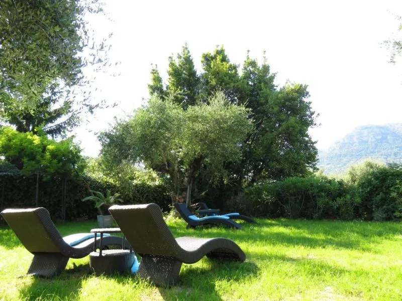 Garden in Hotel mon Soleil