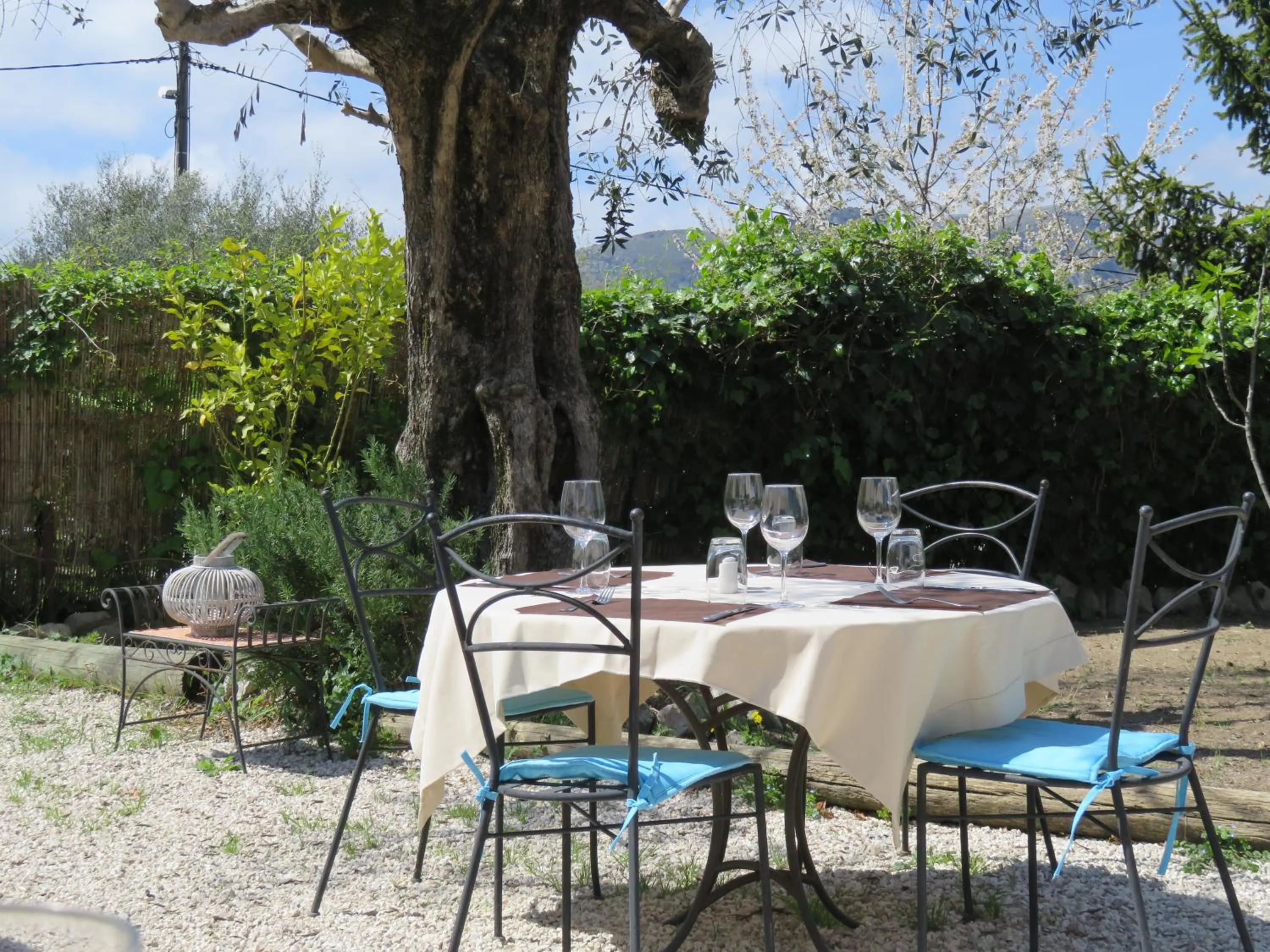 Patio in Hotel mon Soleil