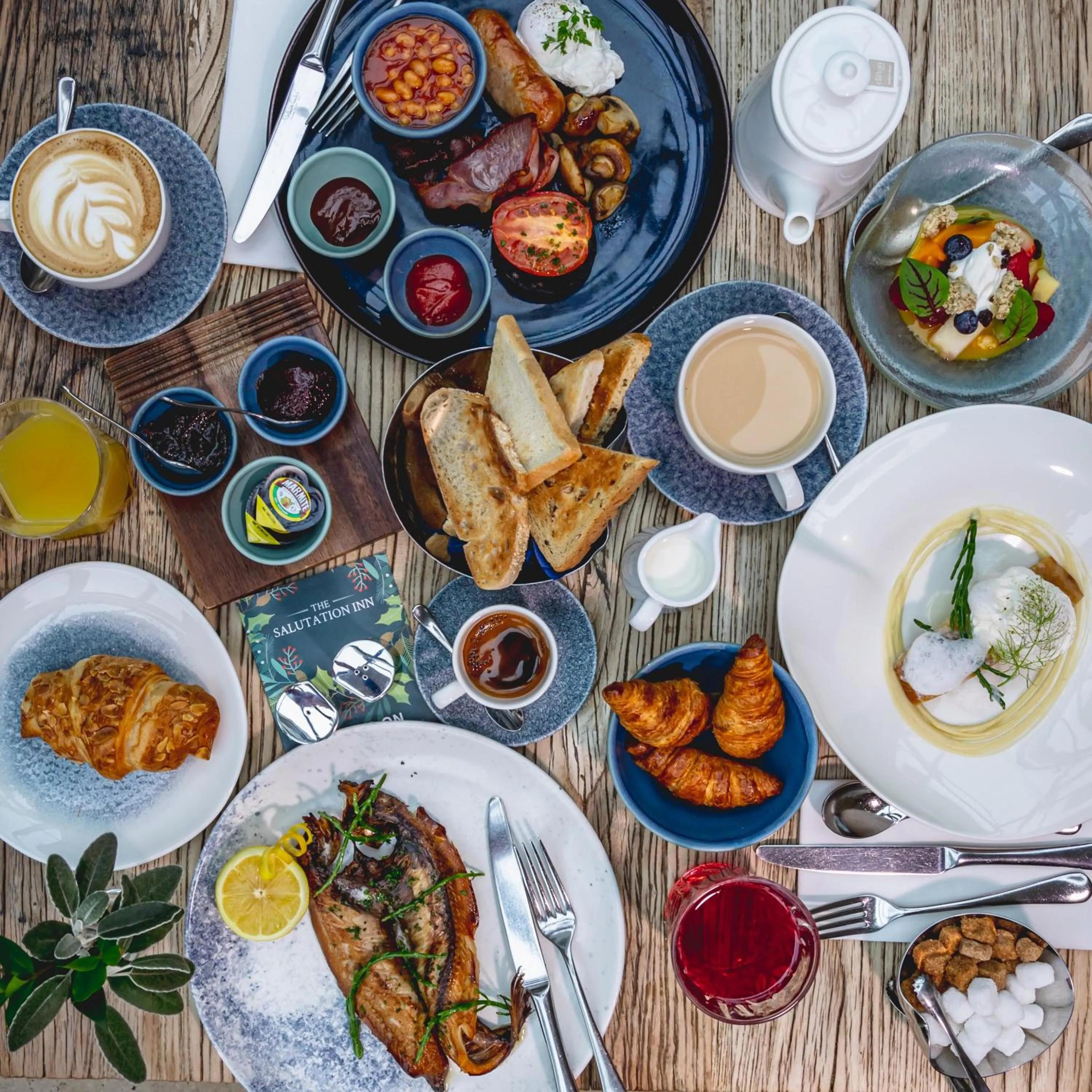 Restaurant/places to eat in The Salutation Inn