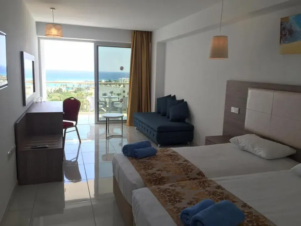 Photo of the whole room, Bed in Corfu Hotel Photo of the whole room, Bed in Corfu Hotel