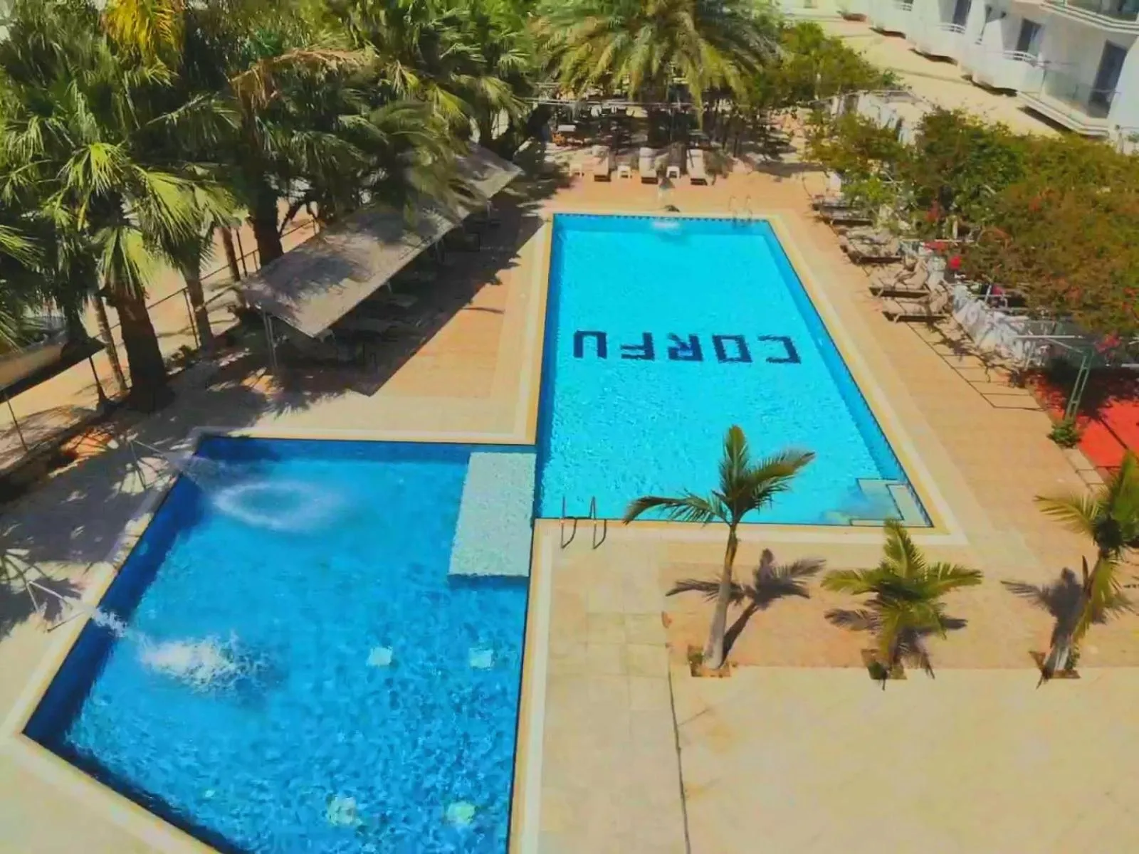 Swimming pool in Corfu Hotel
