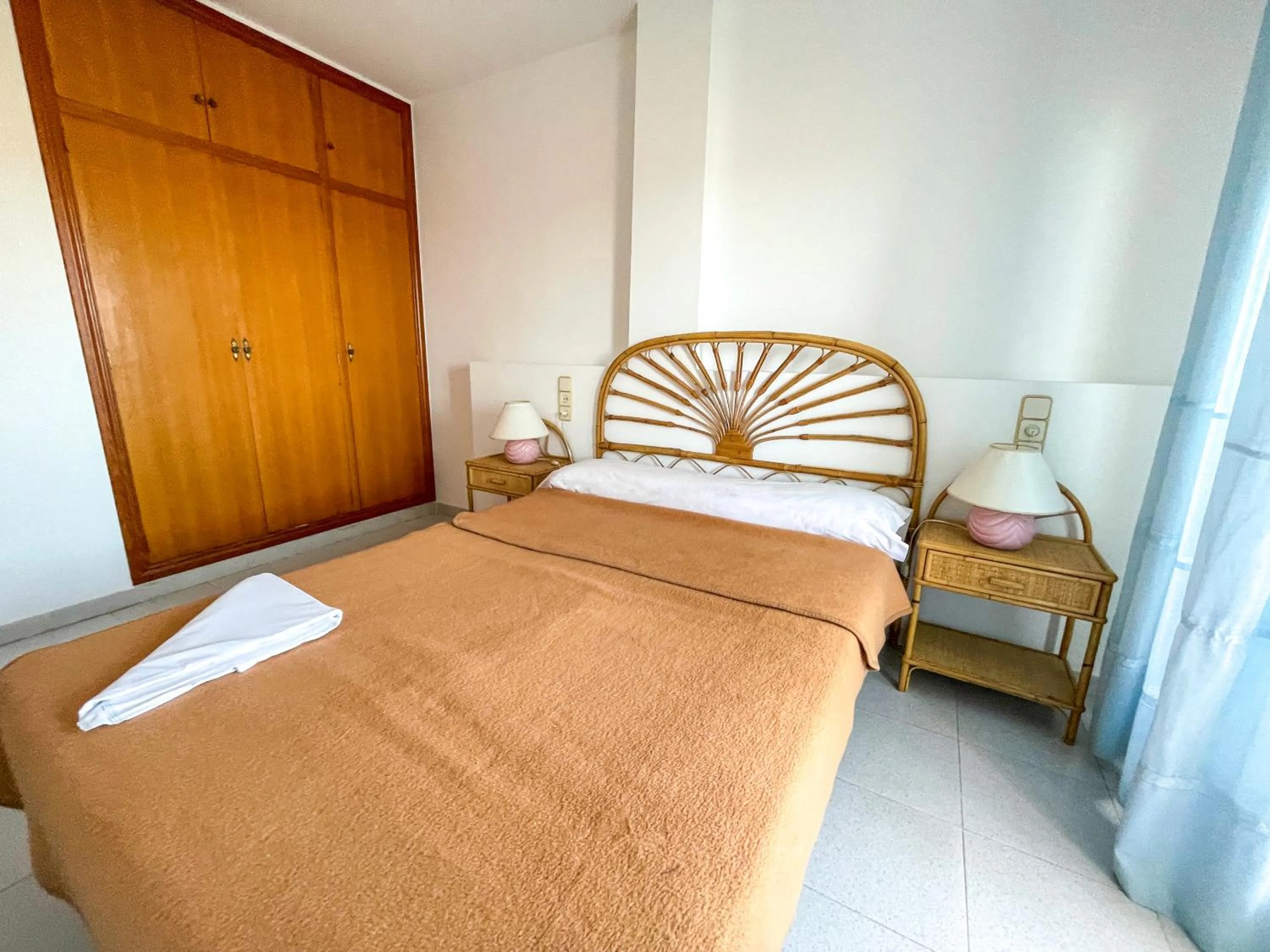 Bed in Apartamentos Olimpo 3000