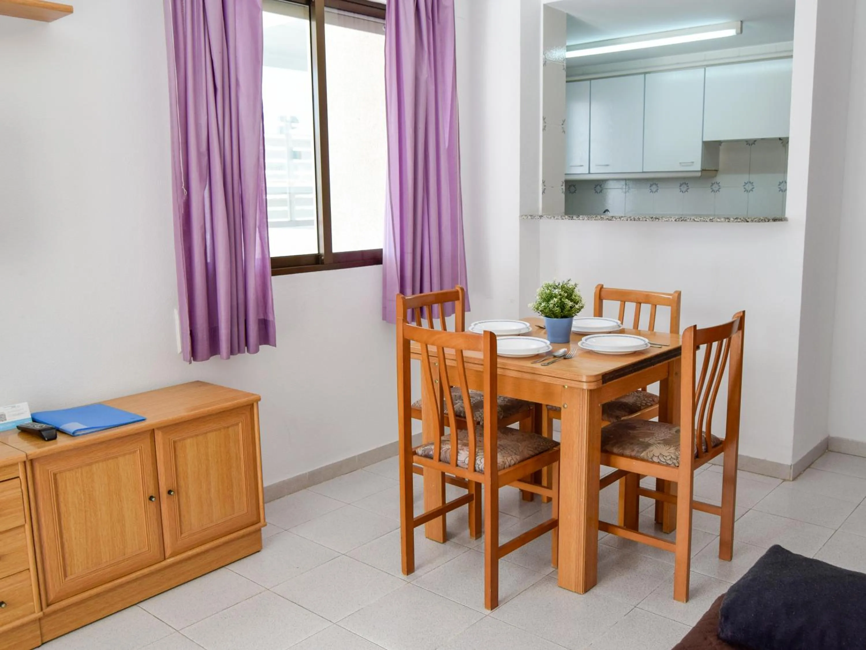 Living room in Apartamentos Olimpo 3000