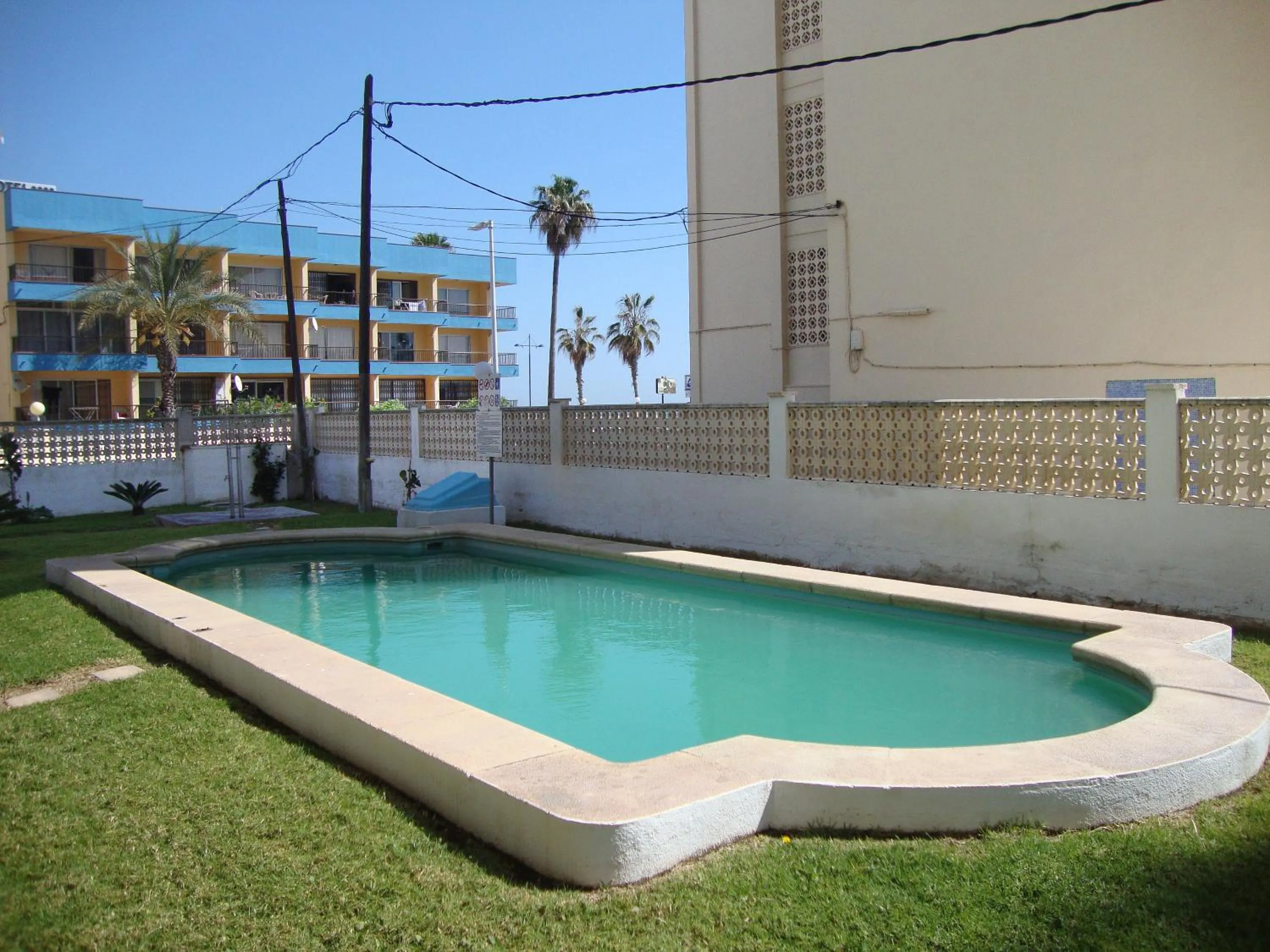 Swimming pool in Apartamentos Olimpo 3000