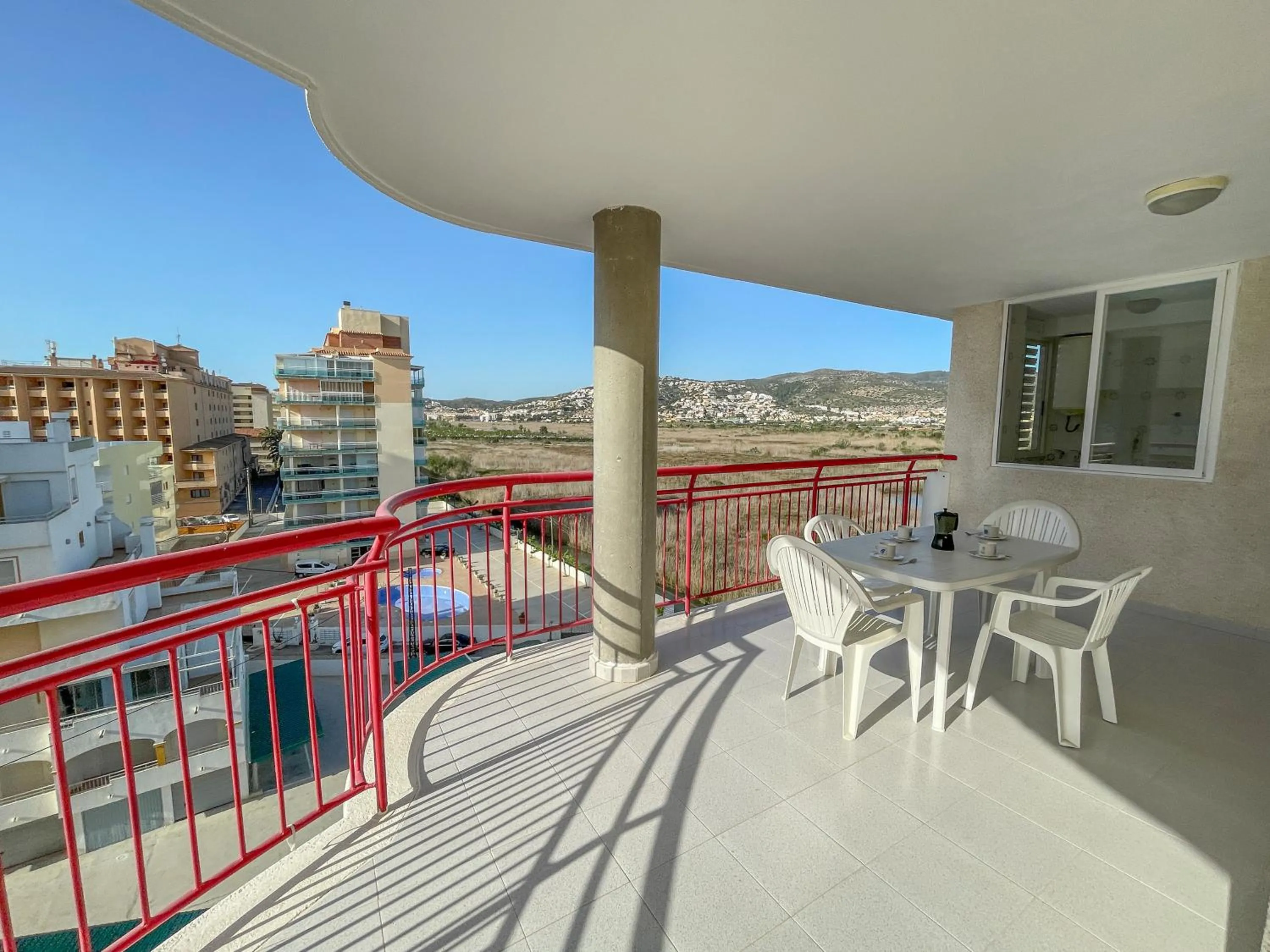 Balcony/Terrace in Apartamentos Olimpo 3000