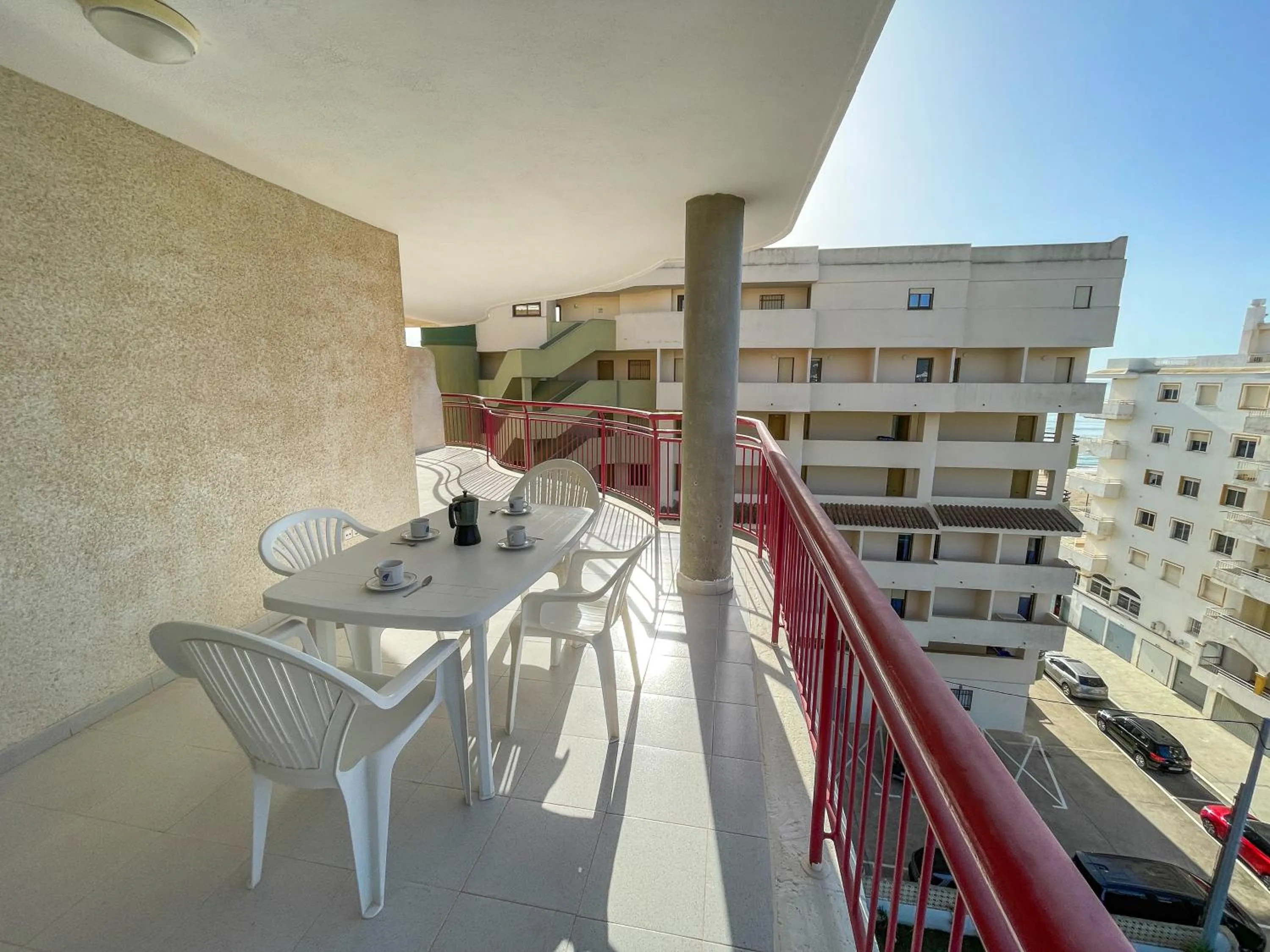 Balcony/Terrace in Apartamentos Olimpo 3000