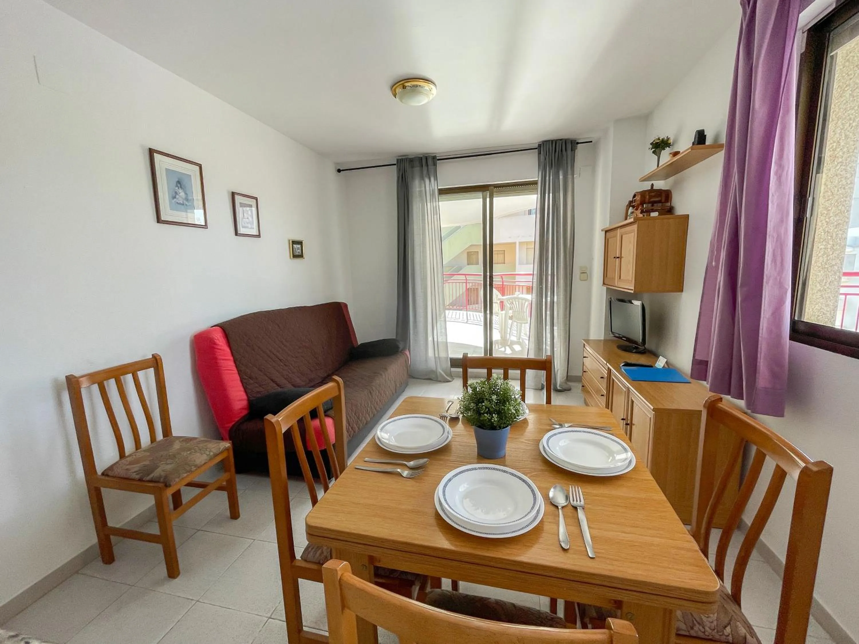 Living room in Apartamentos Olimpo 3000