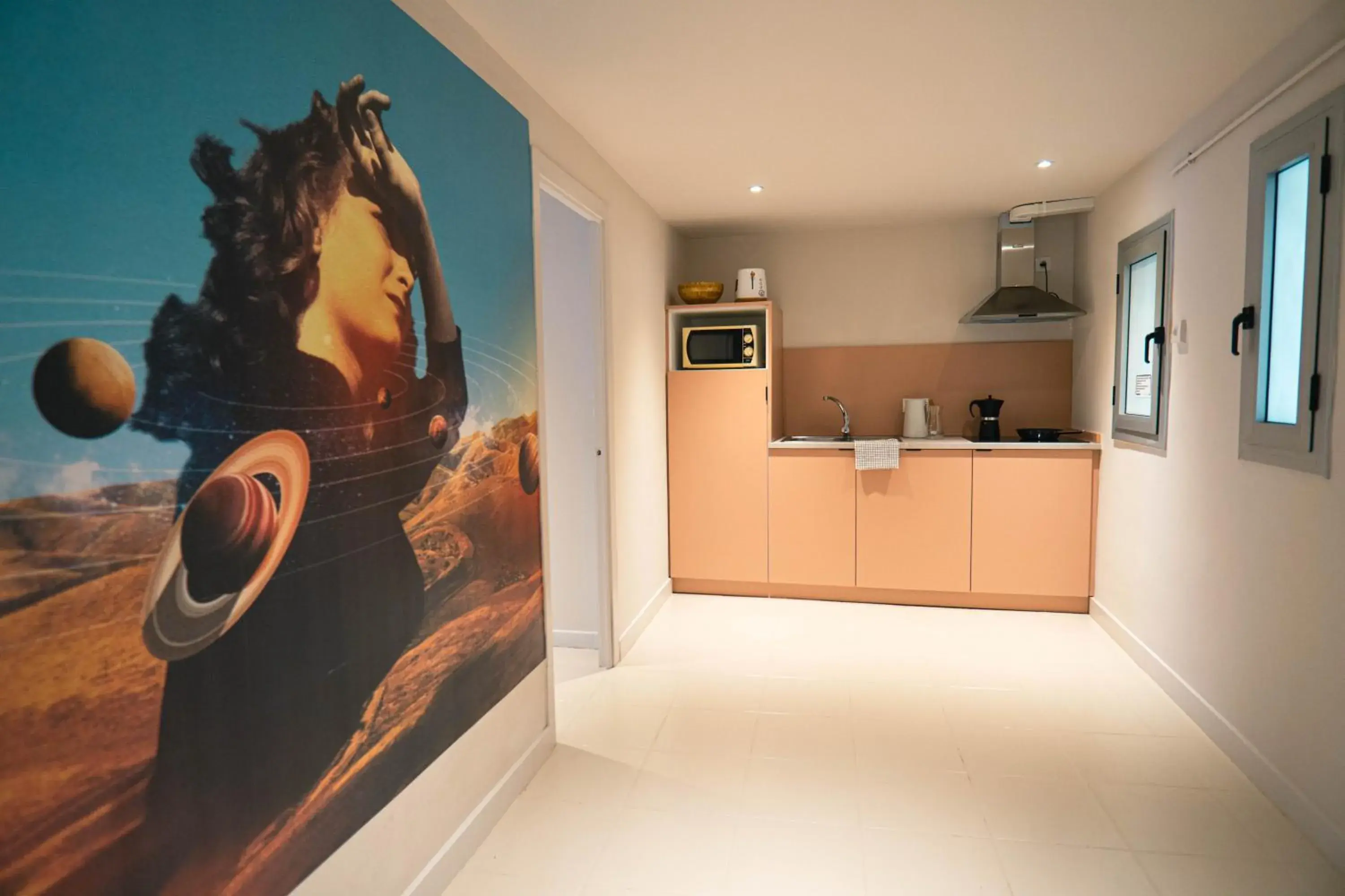 Kitchen or kitchenette in Smartr Barcelona Ramblas Kitchen or kitchenette in Smartr Barcelona Ramblas