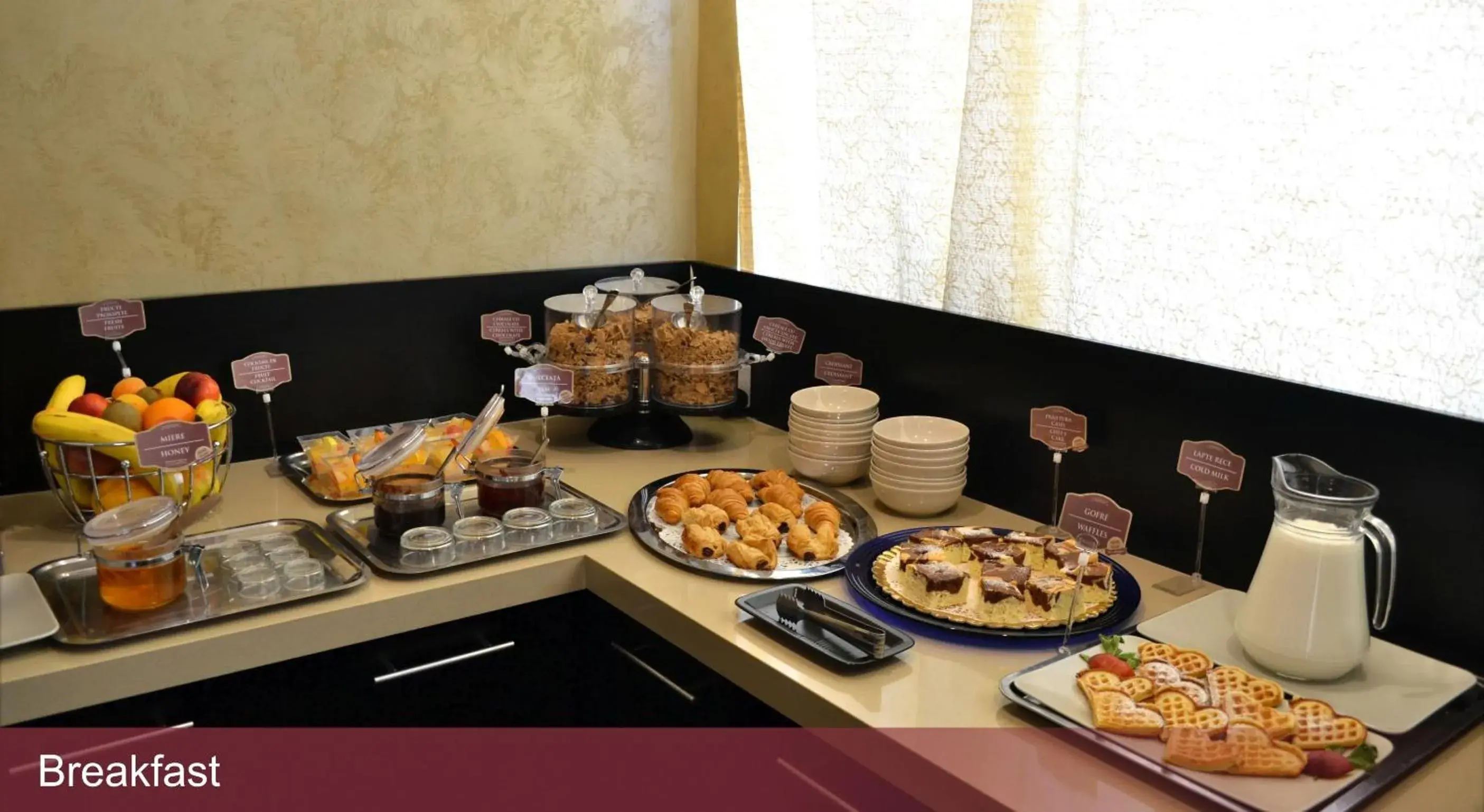 Continental breakfast in INTER BUSINESS Bucharest Continental breakfast in INTER BUSINESS Bucharest