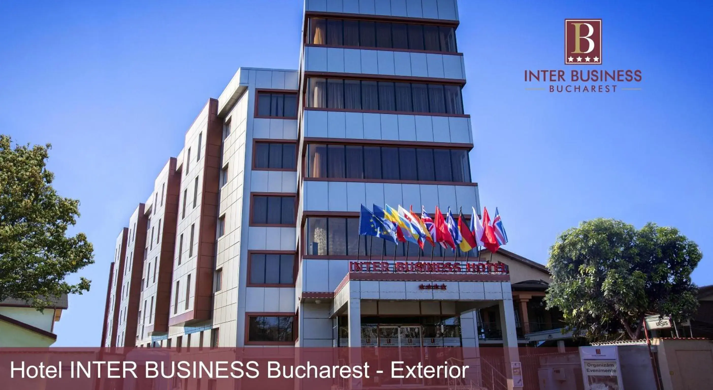 Facade/entrance in INTER BUSINESS Bucharest Facade/entrance in INTER BUSINESS Bucharest