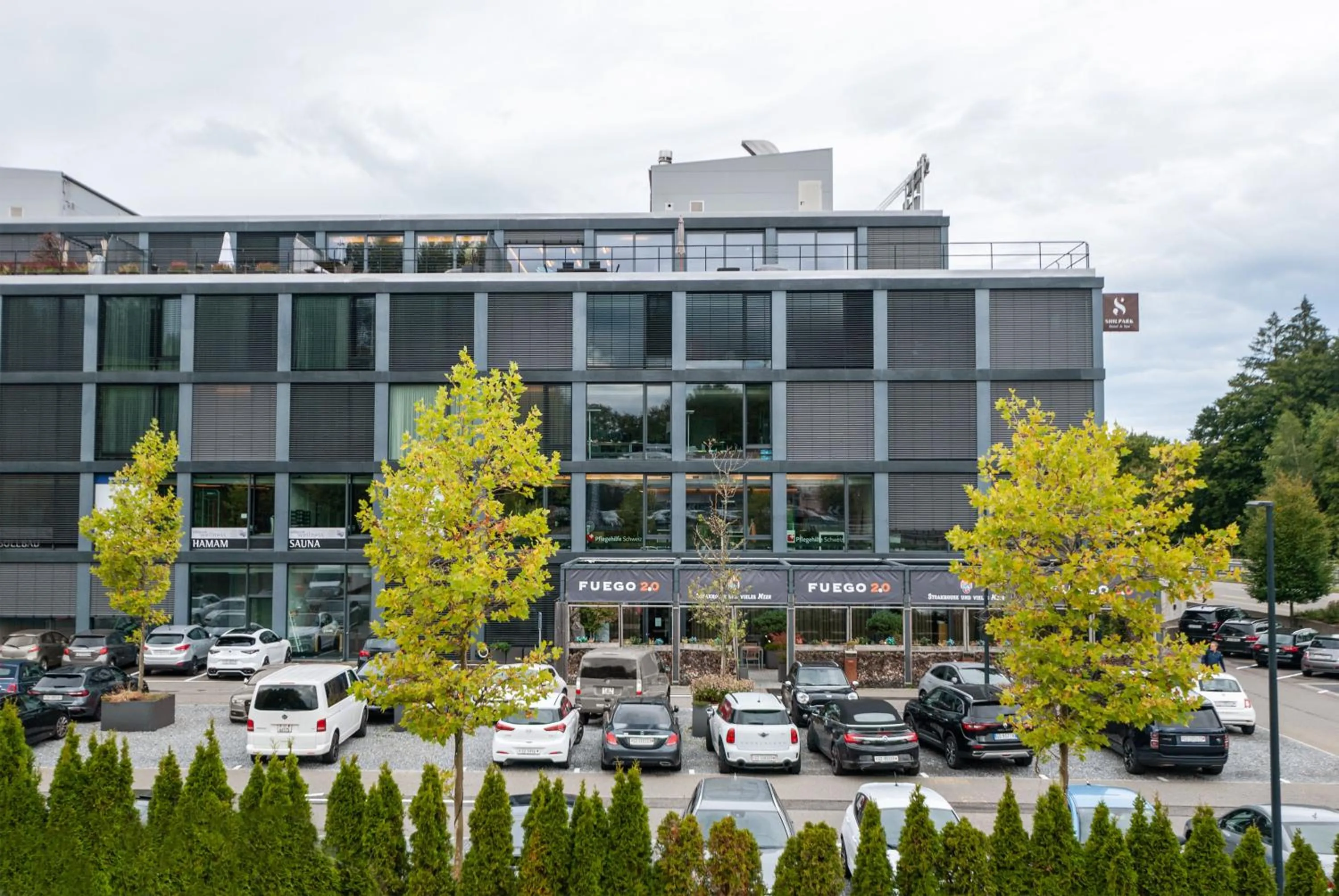 Facade/entrance in Tailormade Hotel SIHLPARK Schindellegi
